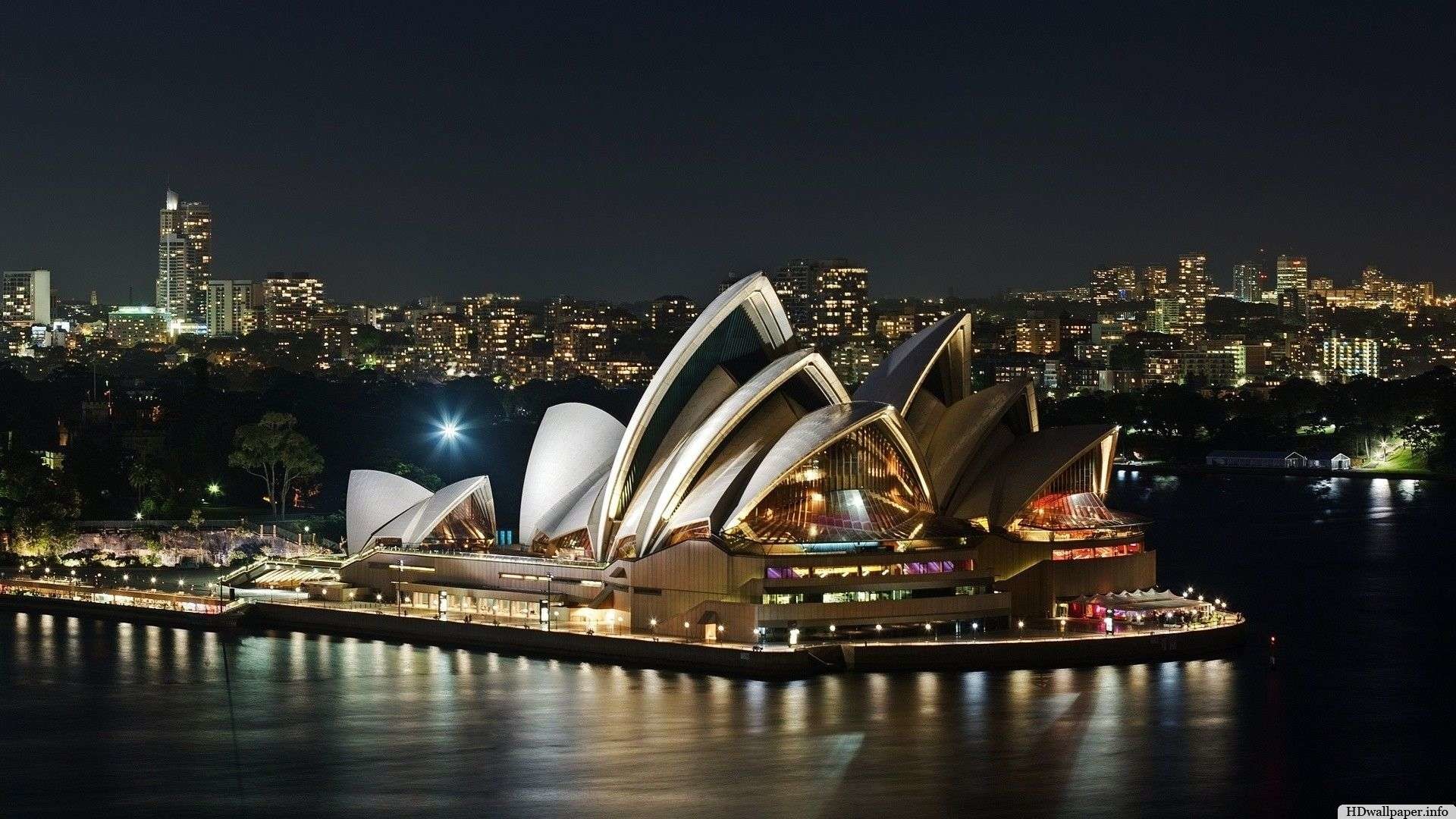 Sydney Opera House Wallpaper Hd - HD Wallpaper 