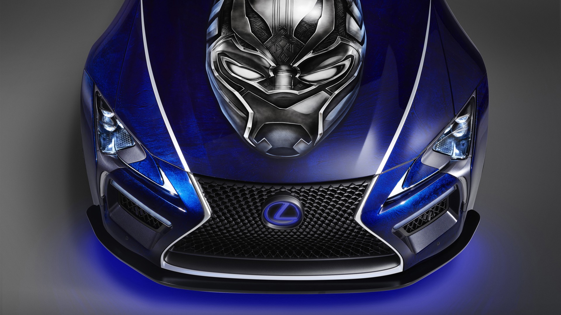 Lexus Lc Black Panther Special Edition - 2018 Lc Inspiration Series - HD Wallpaper 