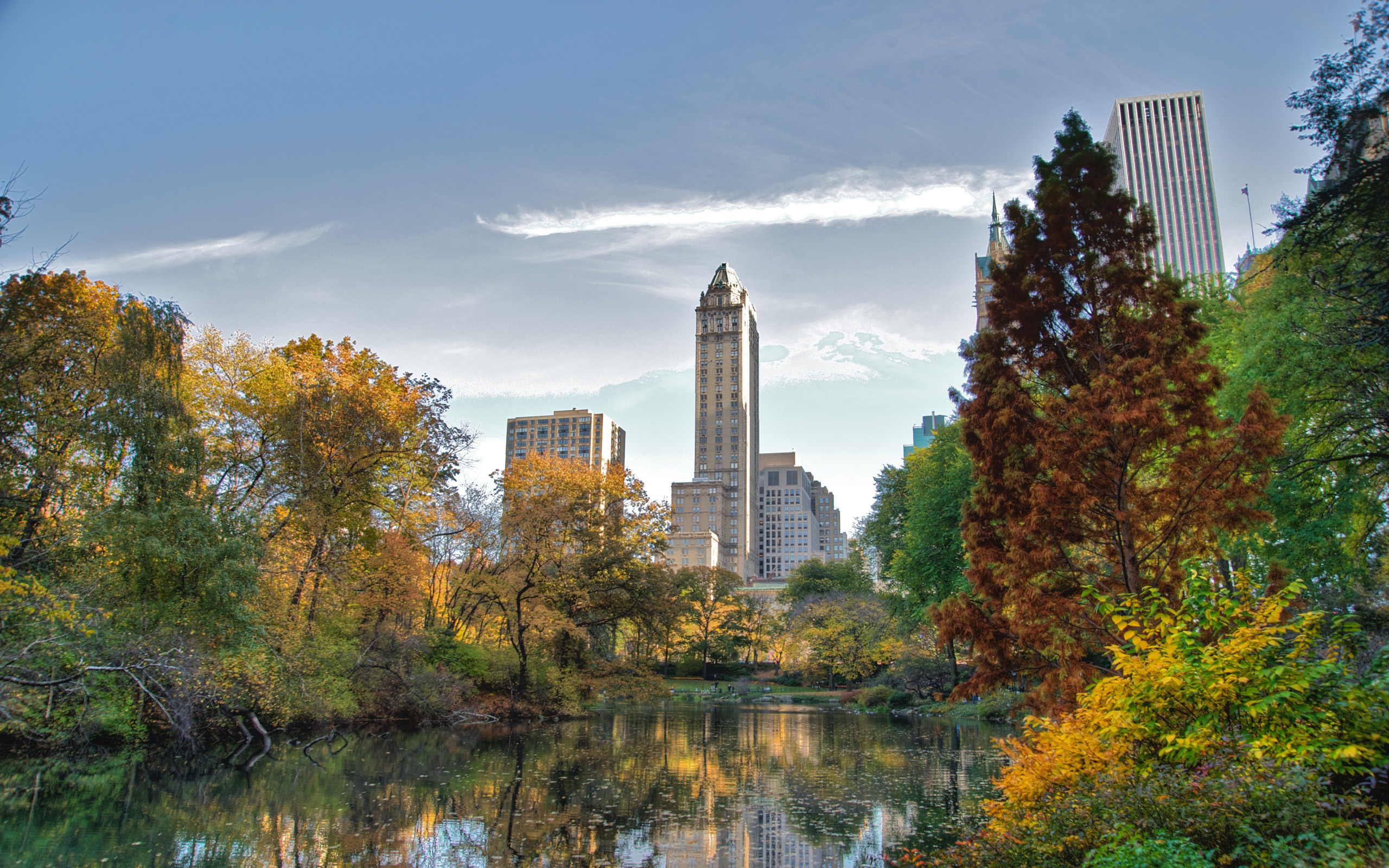 Central Park Wallpaper Background 49789 51468 Hd Wallpapers - Central Park - HD Wallpaper 