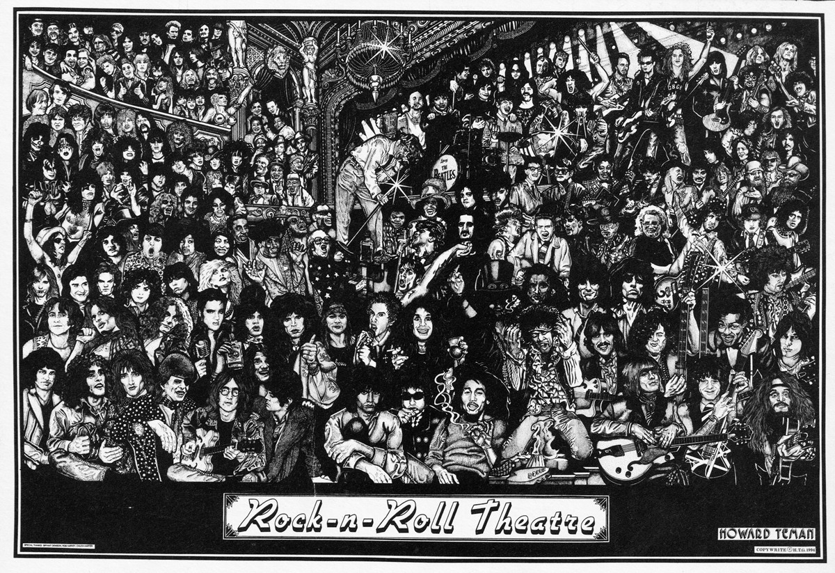 Howard Teman Rock And Roll Theatre - HD Wallpaper 