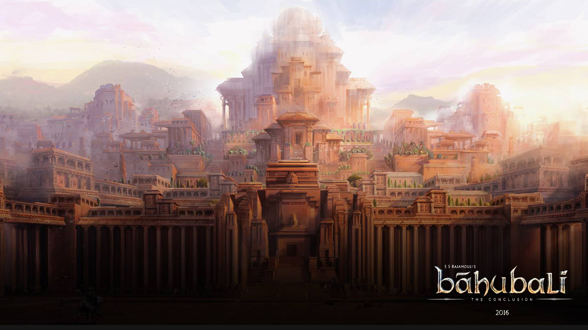 Bahubali 2 Background - Mahishmati Bahubali - 1920x1080 Wallpaper -  