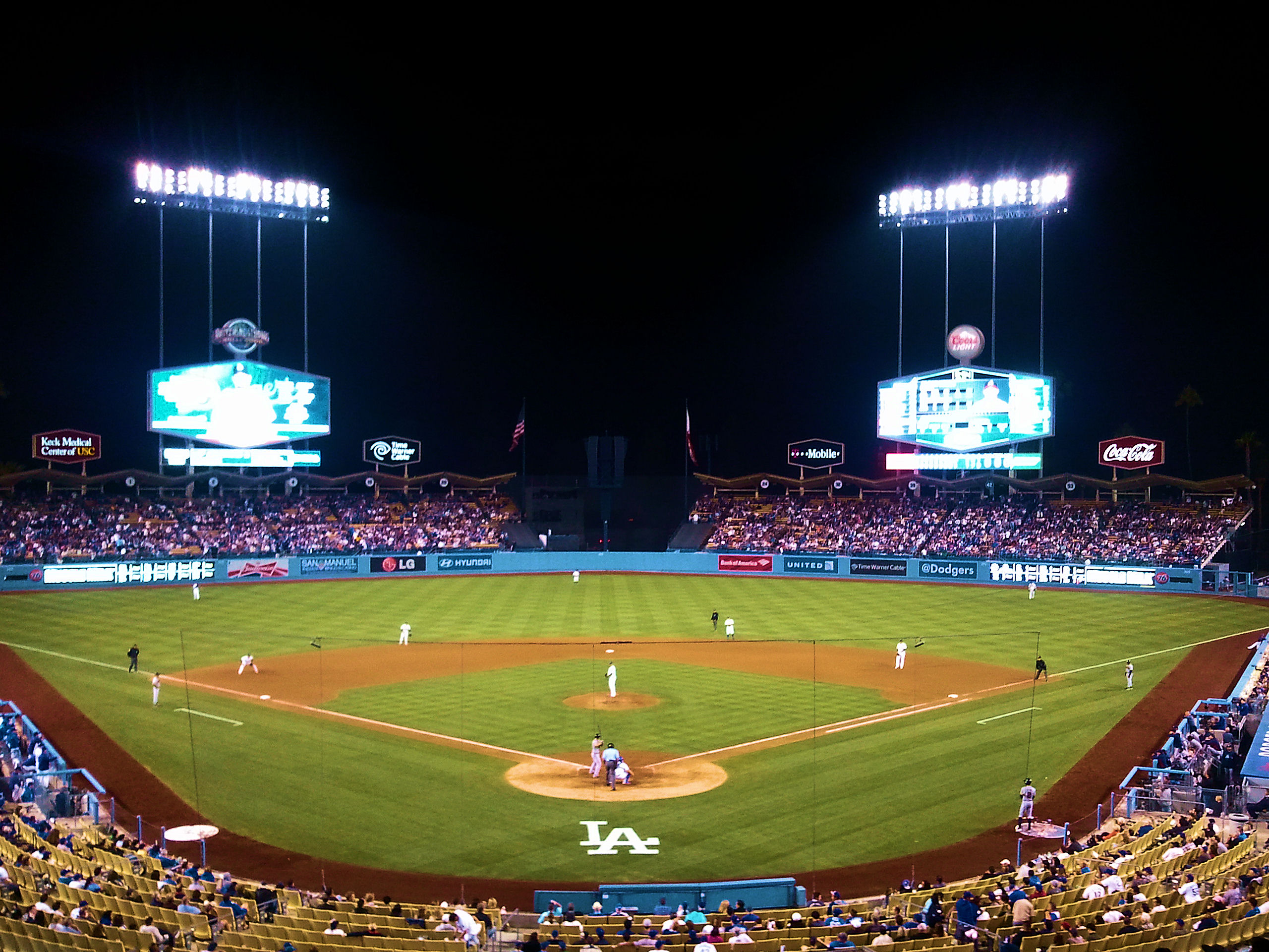 Dodger Stadium - HD Wallpaper 