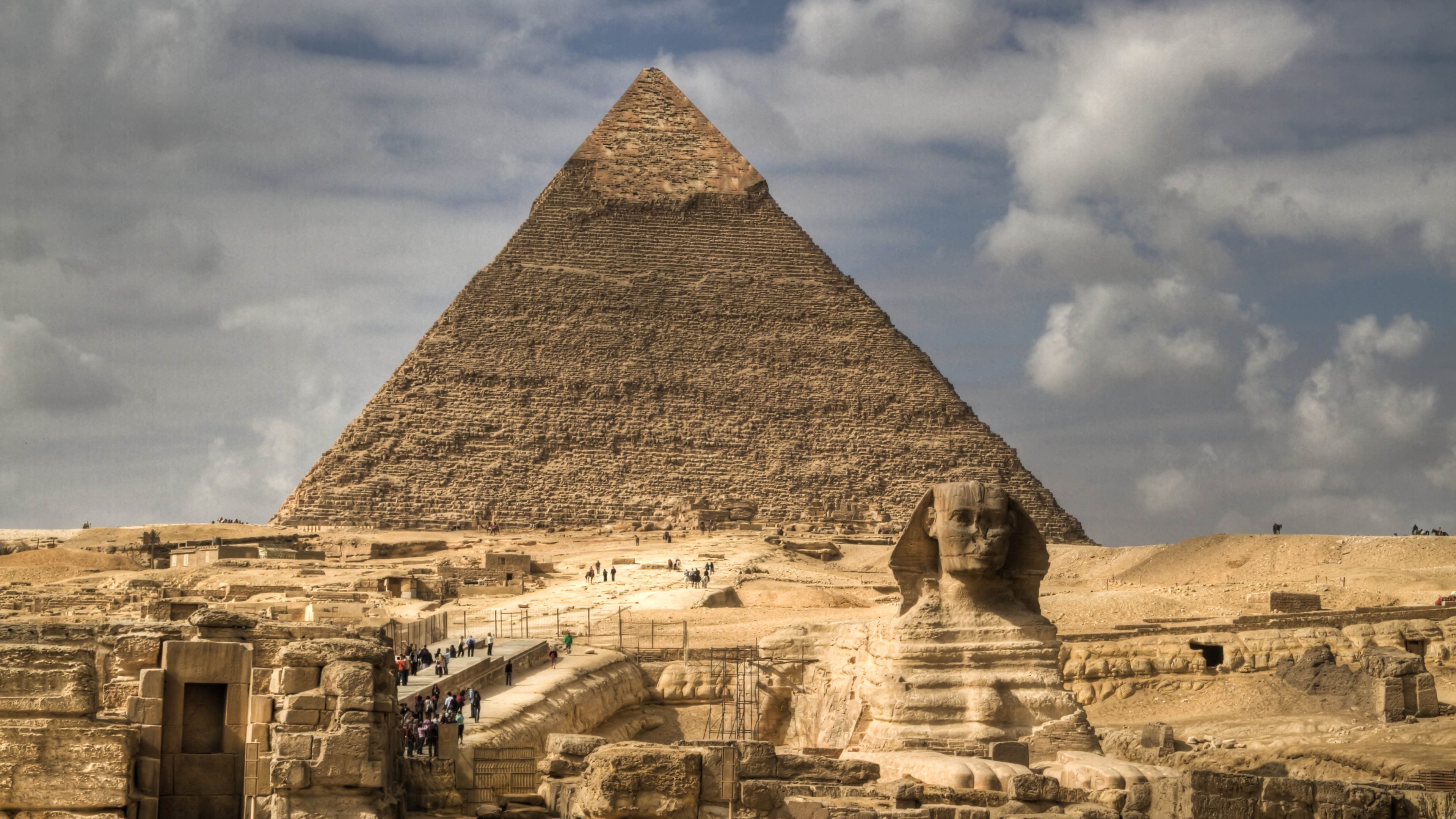 Pyramid Of Khafre - HD Wallpaper 