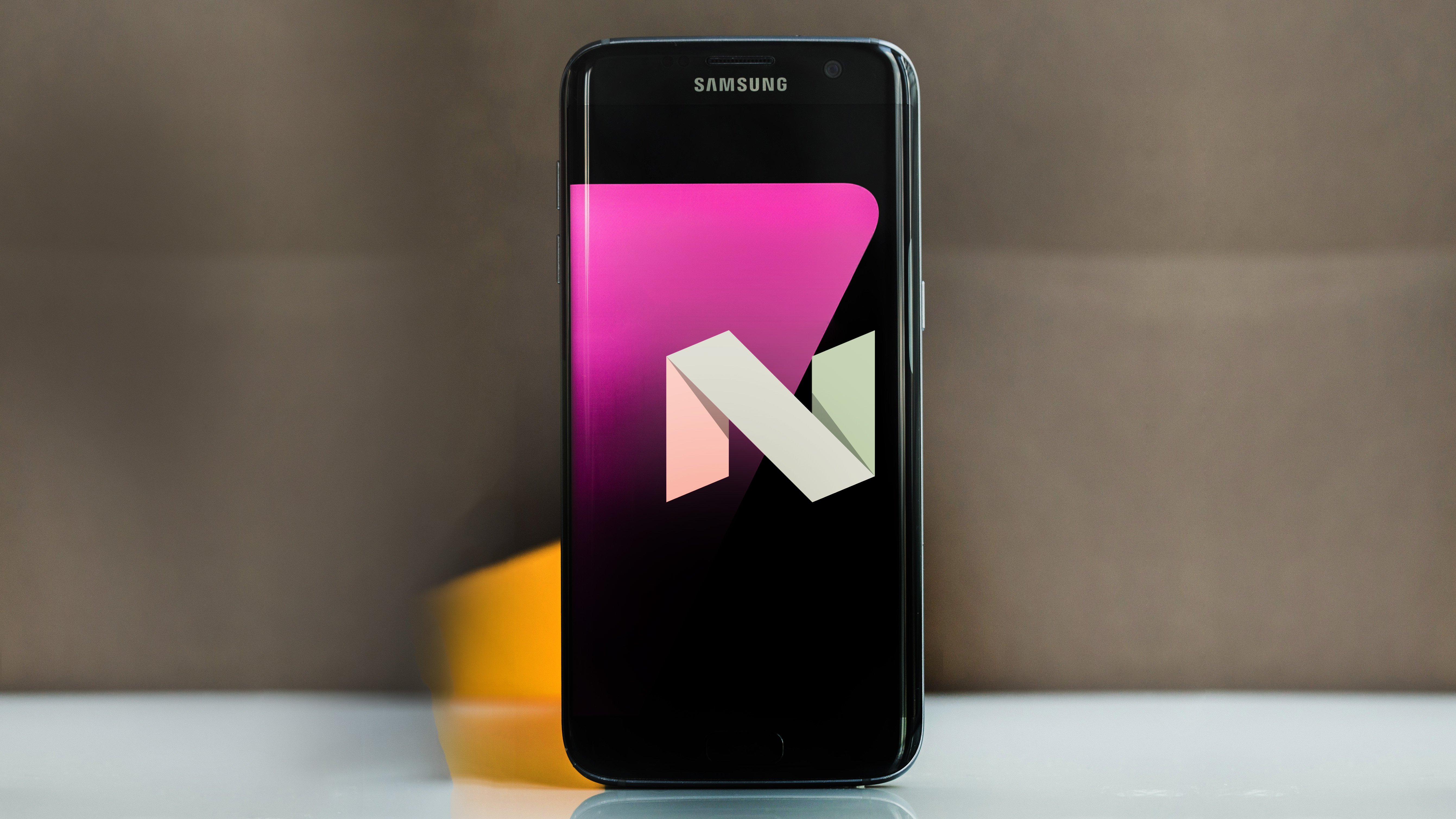 Samsung S7 Edge Nougat - HD Wallpaper 