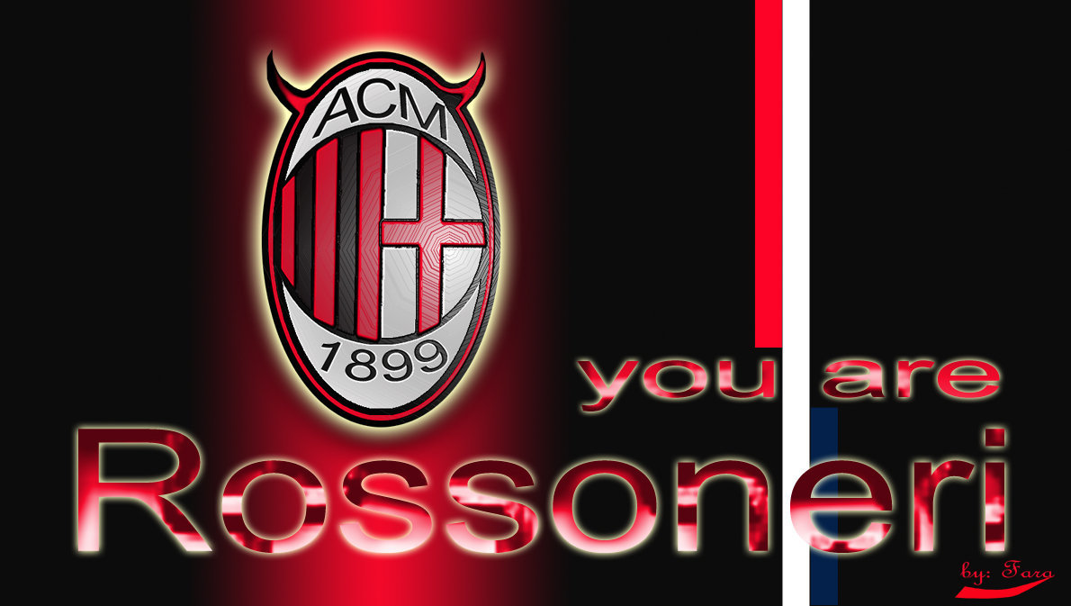 Ac Milan Wallpaper Hd 2013 - Ac Milan Rosso Neri - HD Wallpaper 