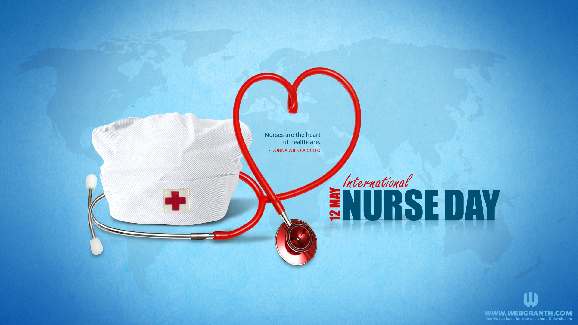 12 May International Nurses Day - HD Wallpaper 