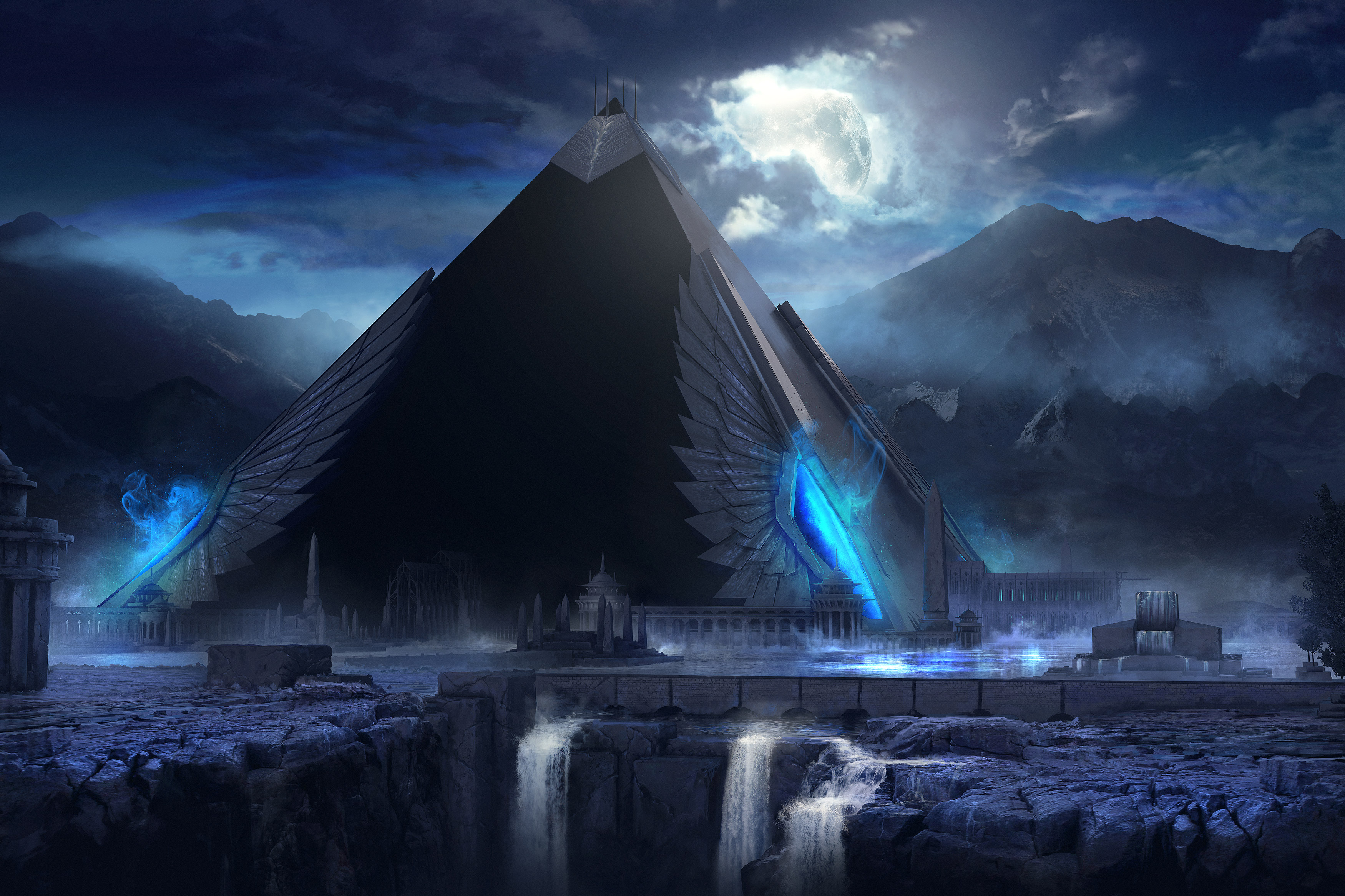 Pyramid Wallpaper Hd - HD Wallpaper 