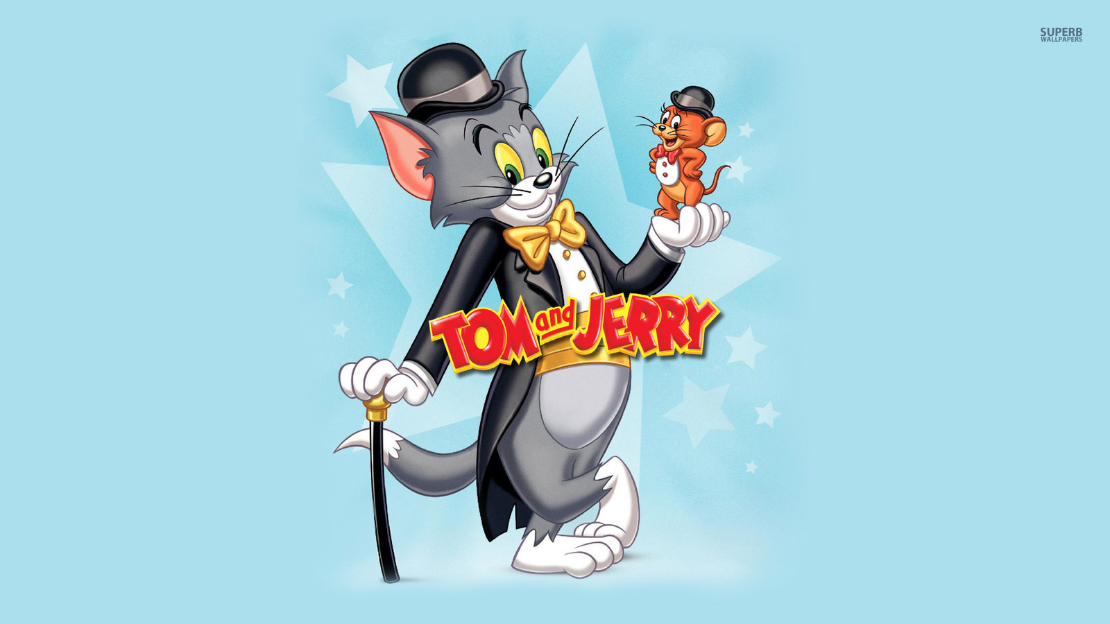 Tom E Jerry - Tom And Jerry Magician - HD Wallpaper 