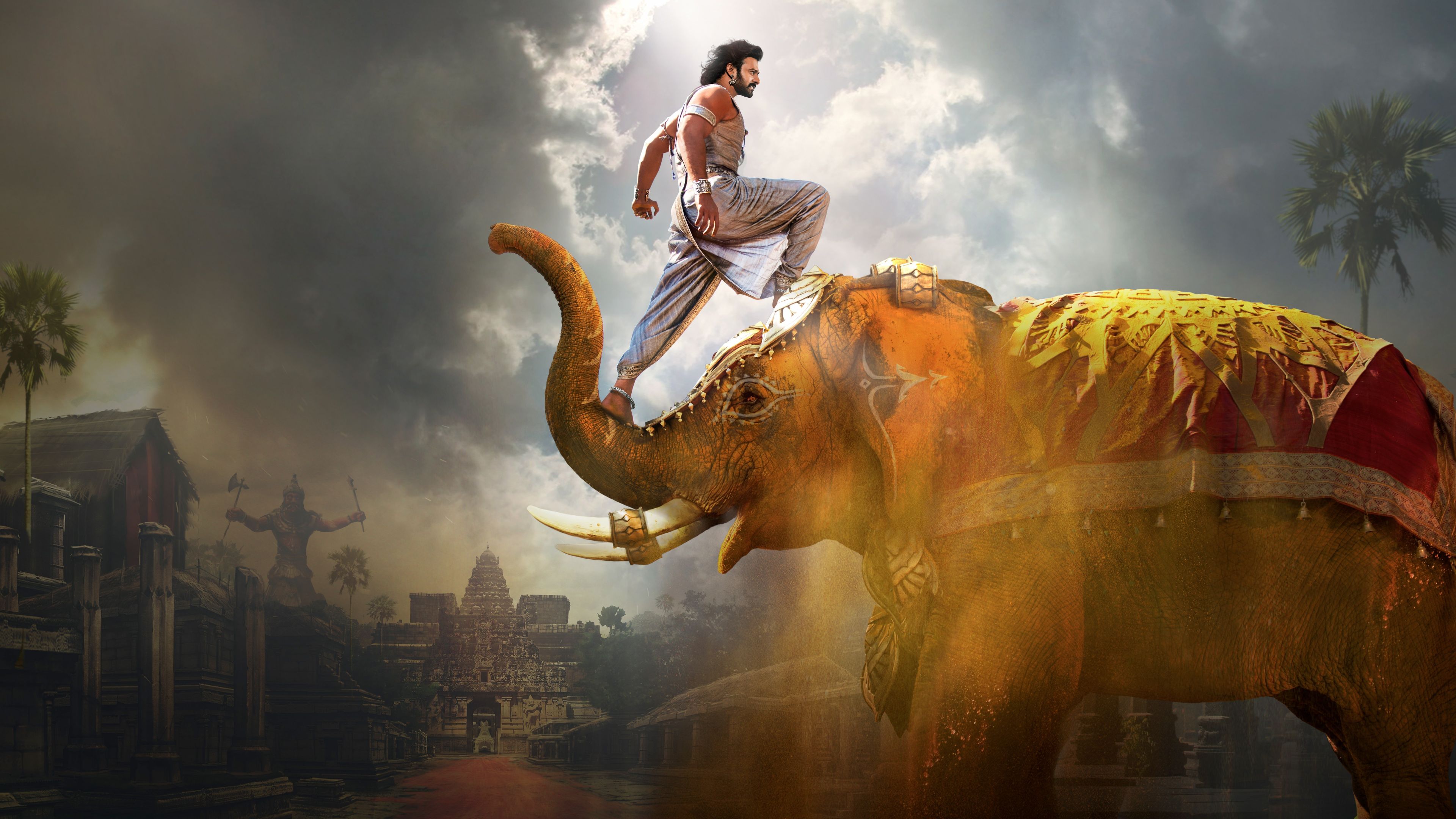 Bahubali 2 Full Hd - HD Wallpaper 