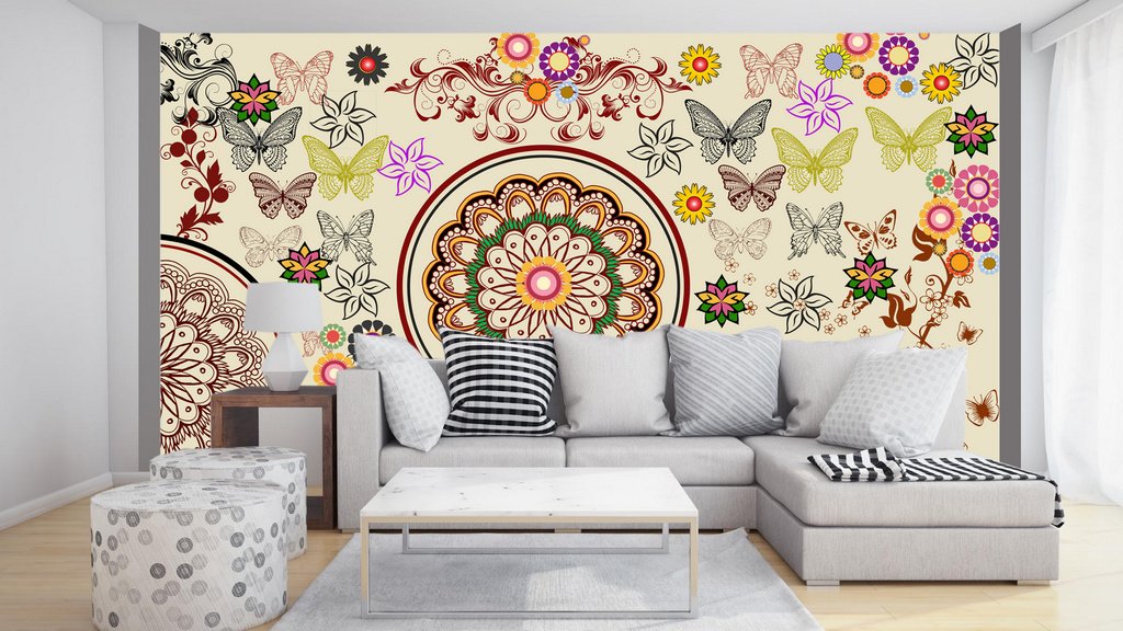 Living Room Wallpaper - Photoshop Living Room - HD Wallpaper 