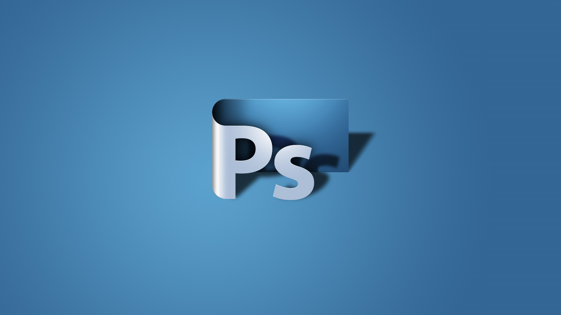 Background, Adobe Photoshop Logo And Free 3d Abstract - Photoshop Logo Background Hd - HD Wallpaper 