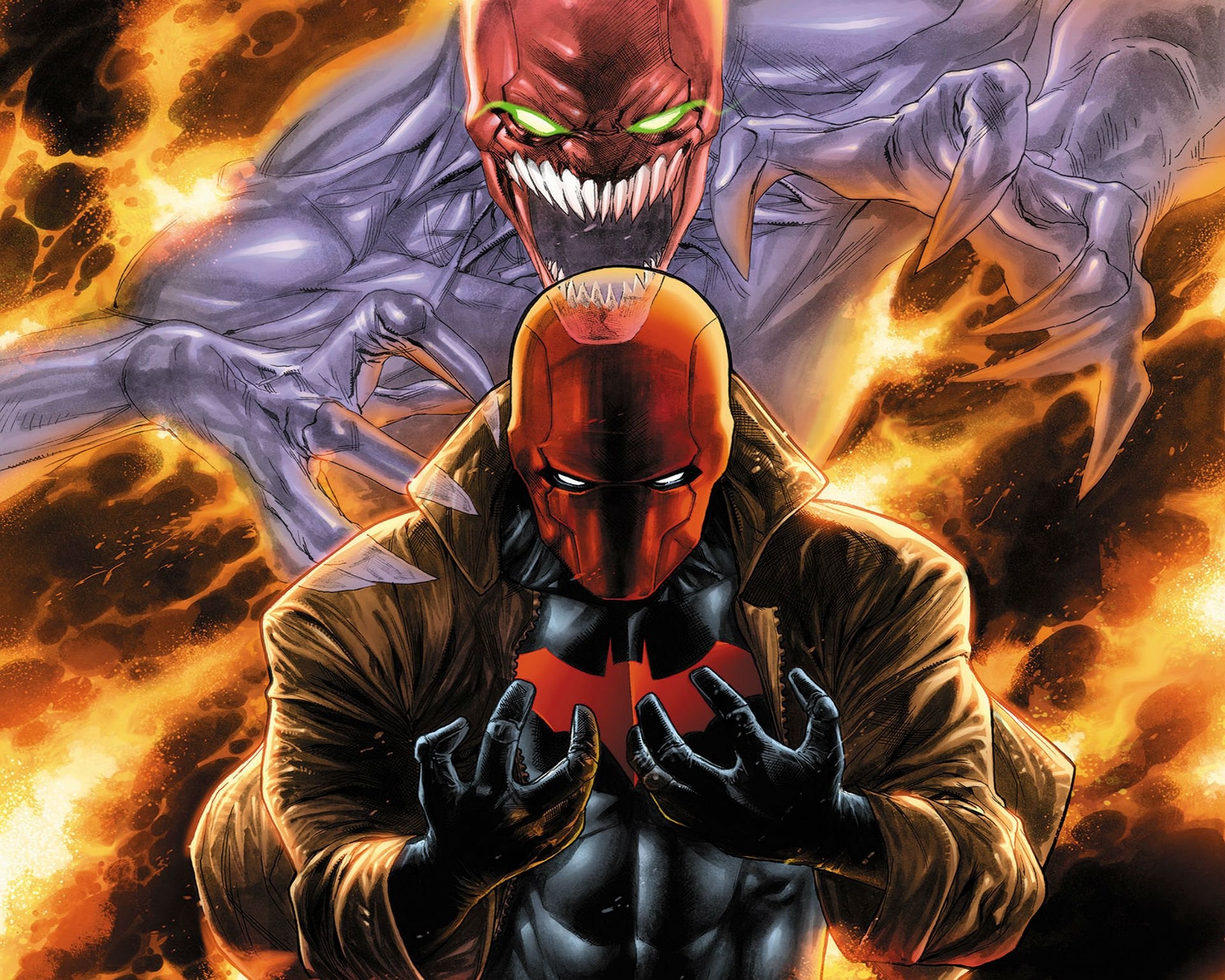 Red Hood Outlaws Dc Comics D C Comics Superhero Heroes - Red Hood New 52 - HD Wallpaper 