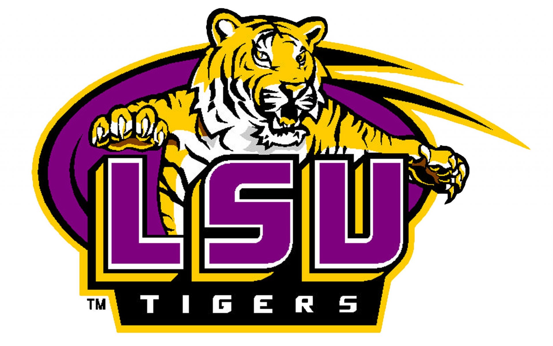 Logo Lsu Tigers Football - HD Wallpaper 