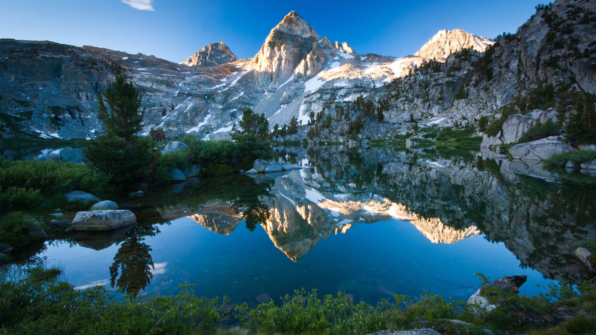 Fond D Écran Paysage Montagne - HD Wallpaper 