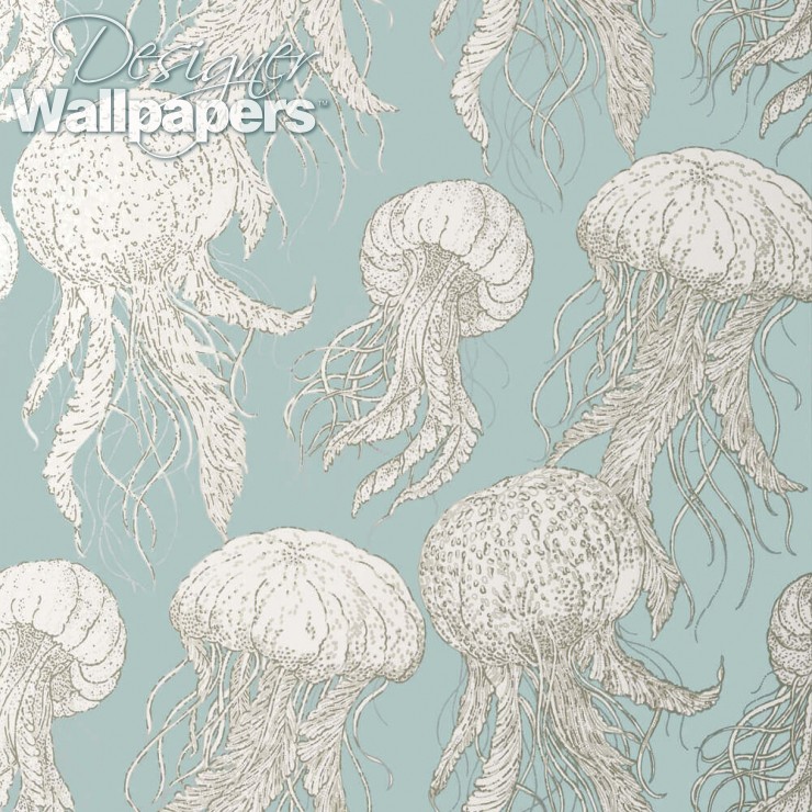 Jelly Fish Bloom - Thibaut Jellyfish - HD Wallpaper 