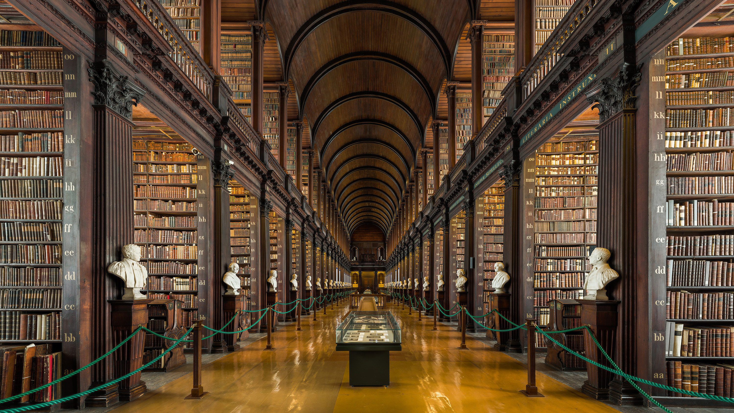 Trinity College Library, Dublin, Ireland - Trinity College Library - HD Wallpaper 