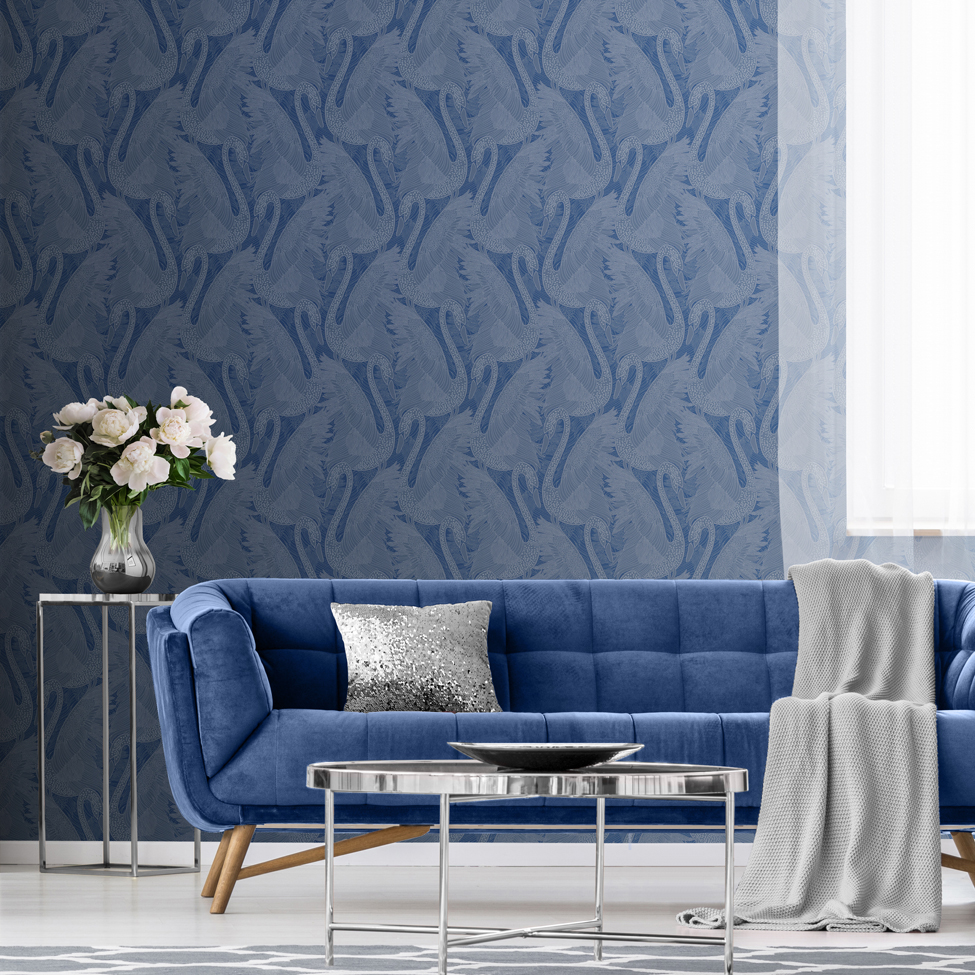 Dark Blue Wallpaper Living Room - 975x975 Wallpaper - teahub.io