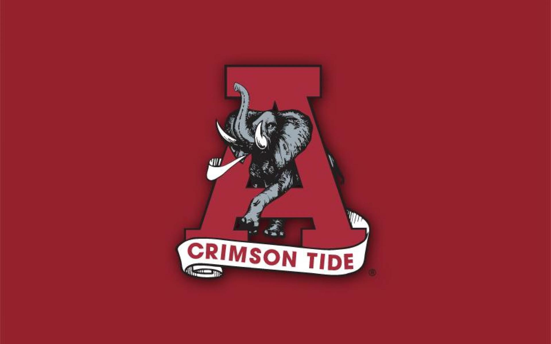 Alabama Logo Wallpapers Hd Â - Alabama Crimson Tide Football - HD Wallpaper 