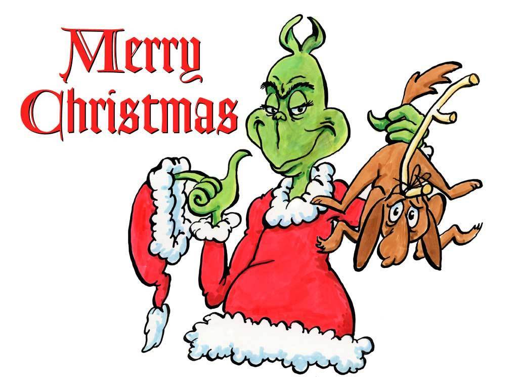 The Grinch - Grinch Christmas Clip Art - HD Wallpaper 