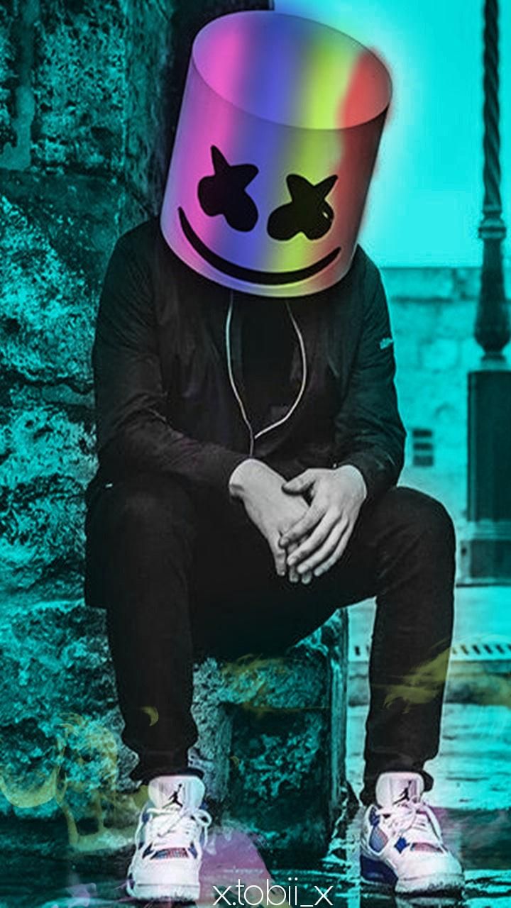 Fondos De Pantalla De Marshmello - HD Wallpaper 