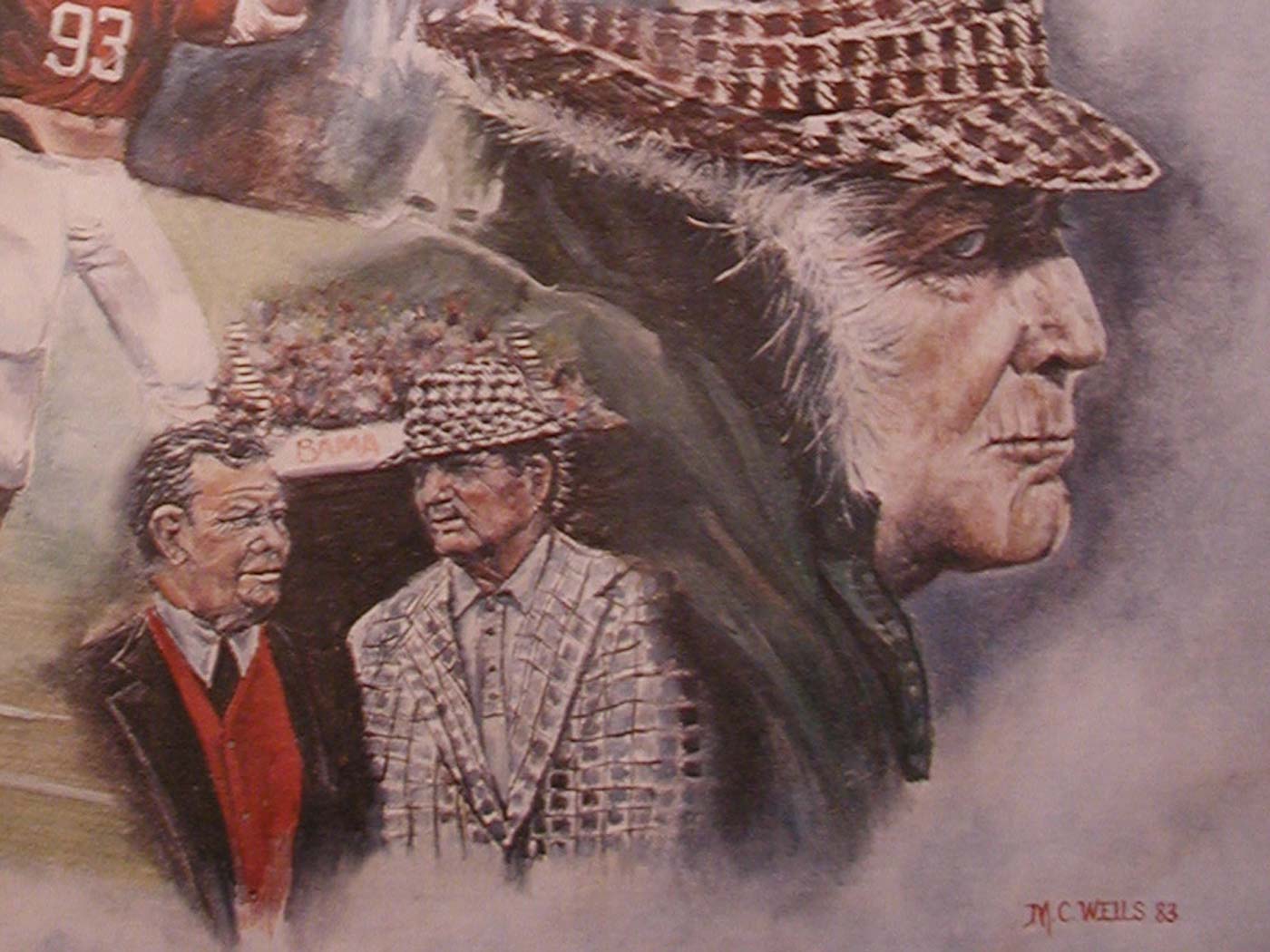 Alabama Football Wallpaper Art - HD Wallpaper 