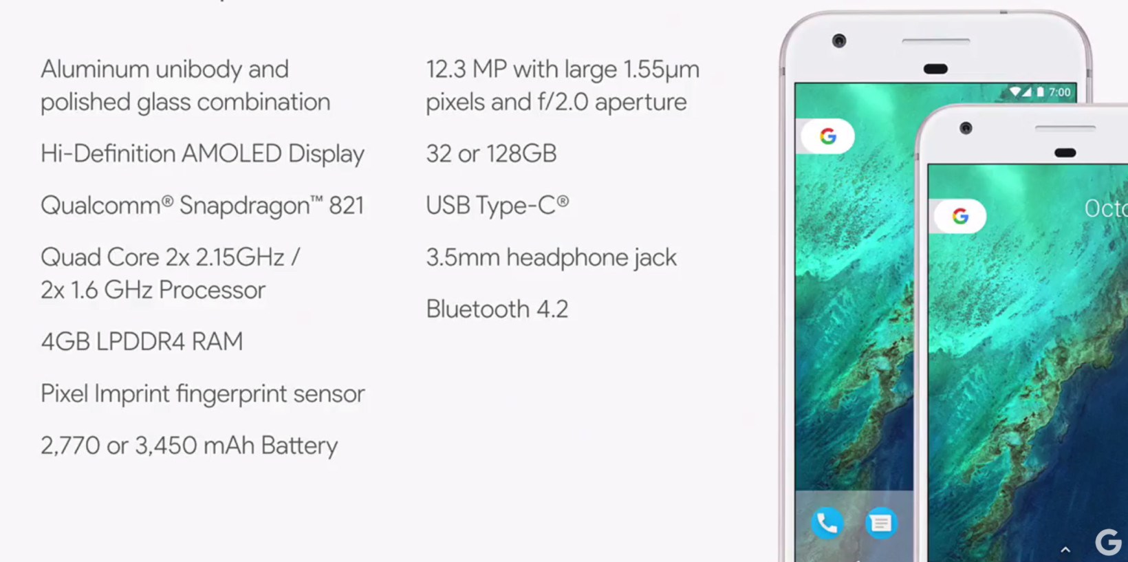 Pixel And Pixel Xl - Google Pixel Xl Specs - HD Wallpaper 