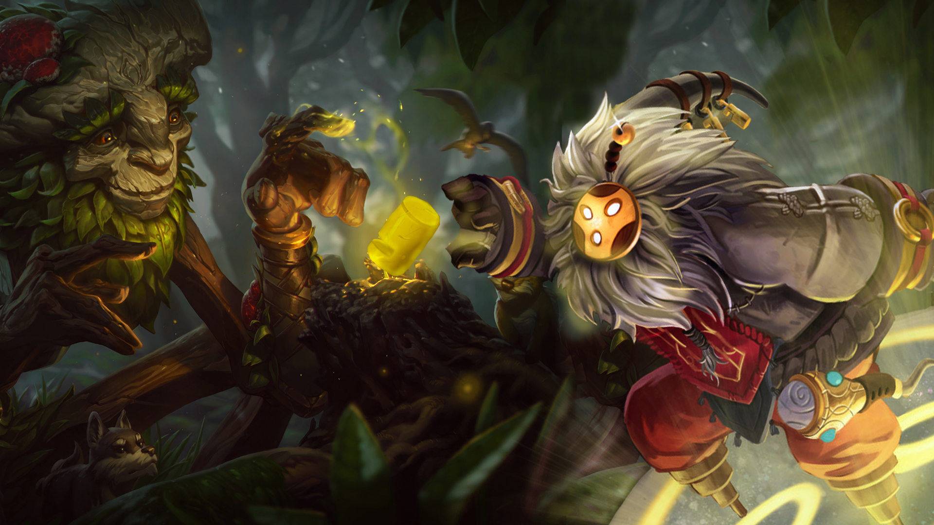 League Of Legends Ivern Background - HD Wallpaper 