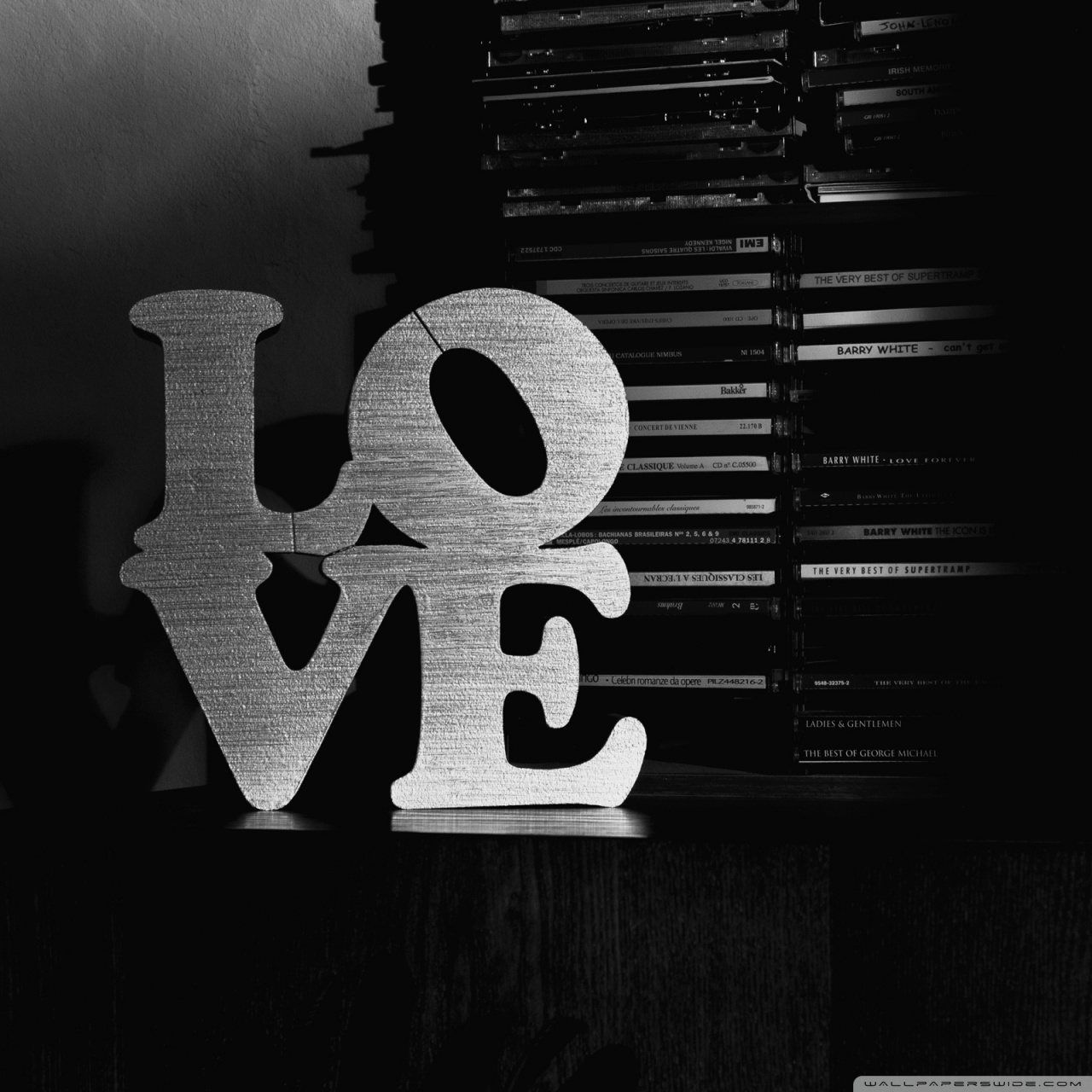 Love Black And White 1280x1280 Wallpaper teahub.io
