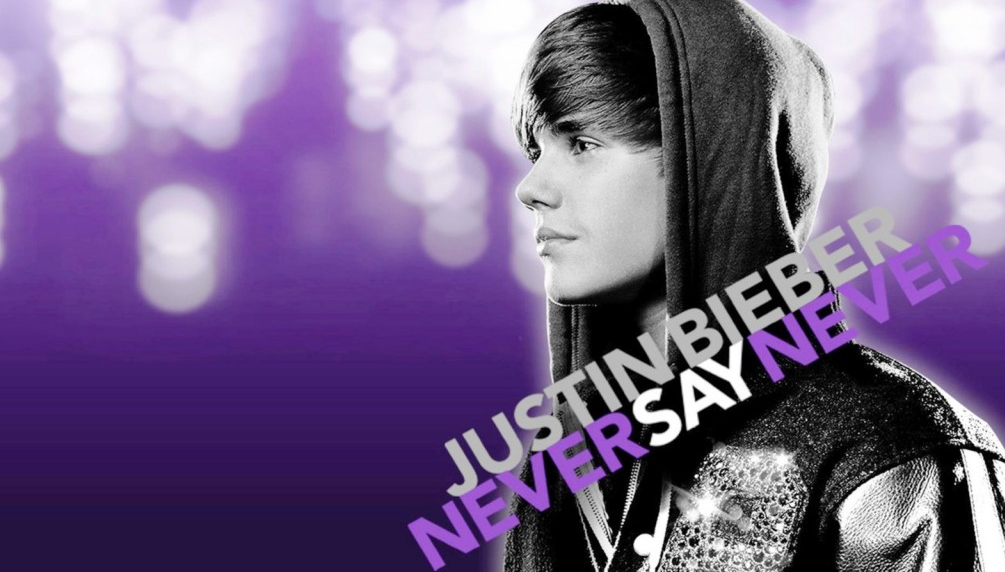 Justin Bieber Chrome Wallpapers, Iphone Wallpapers - Justin Bieber Never Say Never Background - HD Wallpaper 