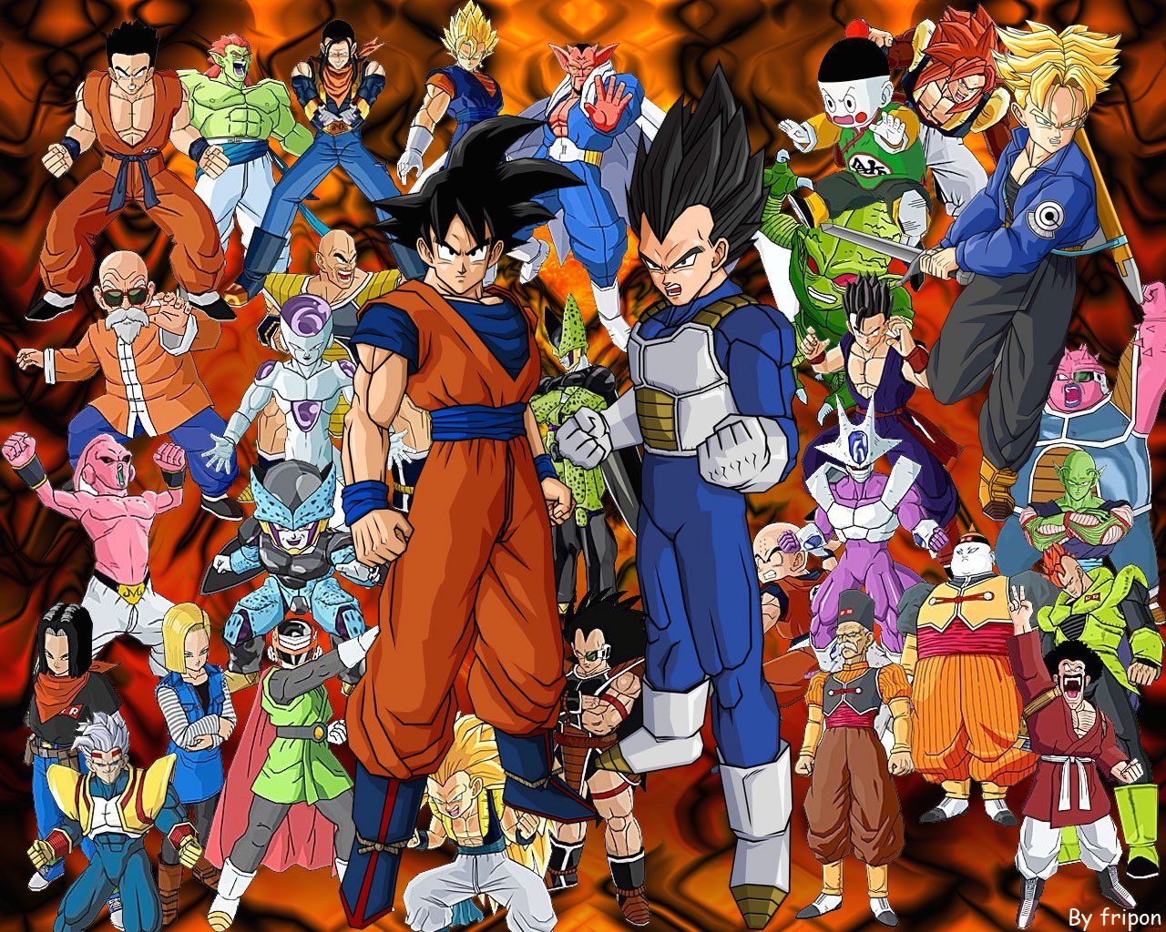 Cartoni Animati Gratuiti Dedicati Ai Personaggi Dei - Dragon Ball Z Disney Channel - HD Wallpaper 