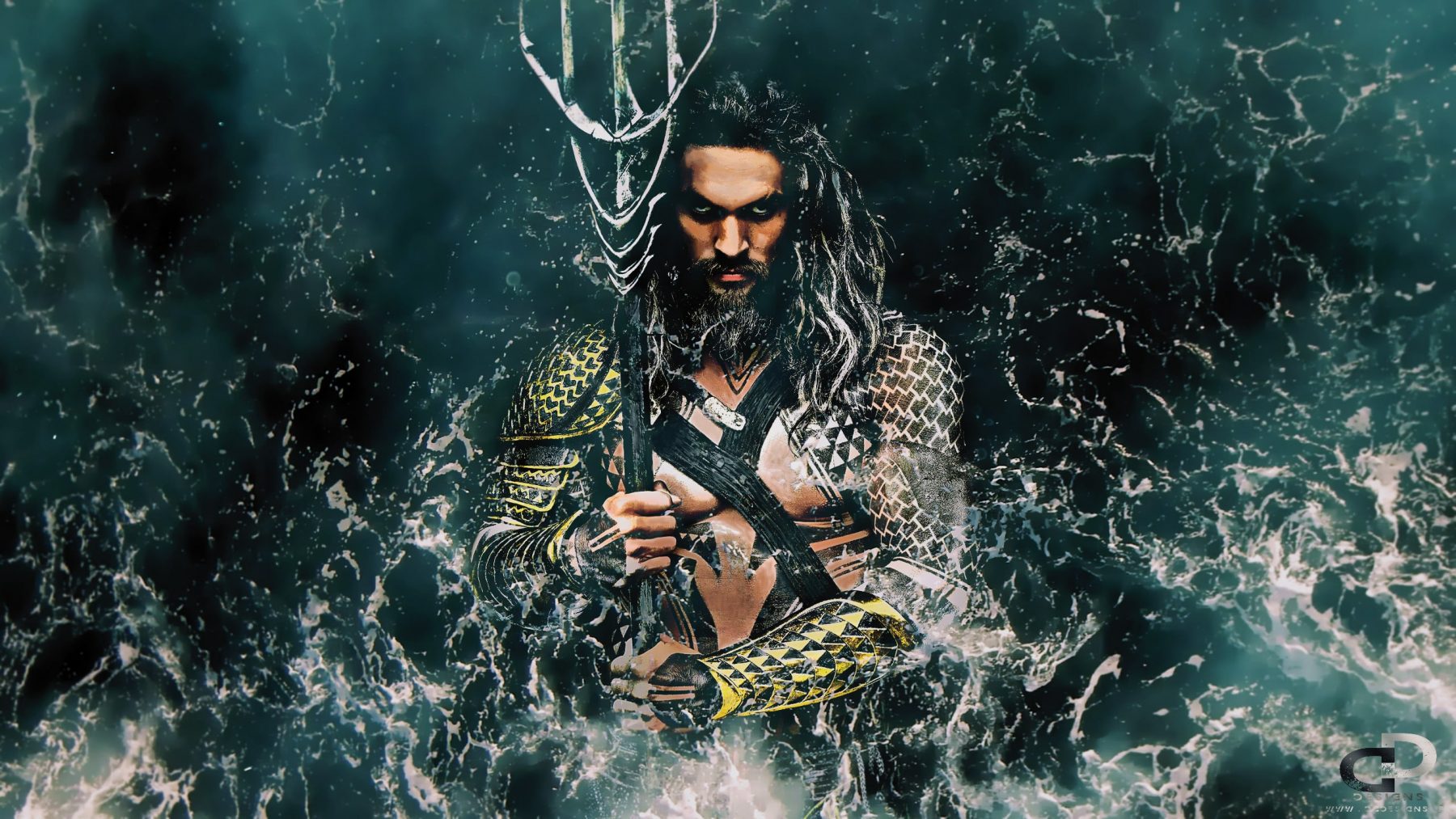 Aquaman Hd Wallpaper Jason Momoa - HD Wallpaper 