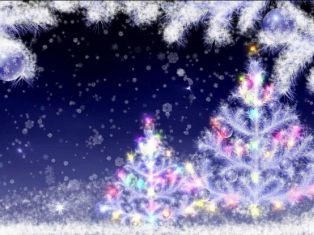 Falling Snow Screensaver - HD Wallpaper 