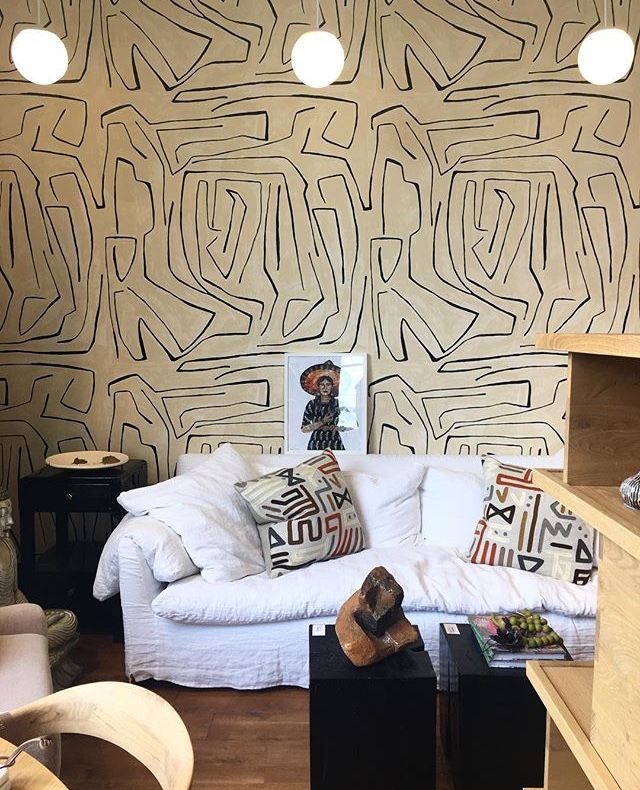 Kelly Wearstler Wallpaper Graffiti - HD Wallpaper 