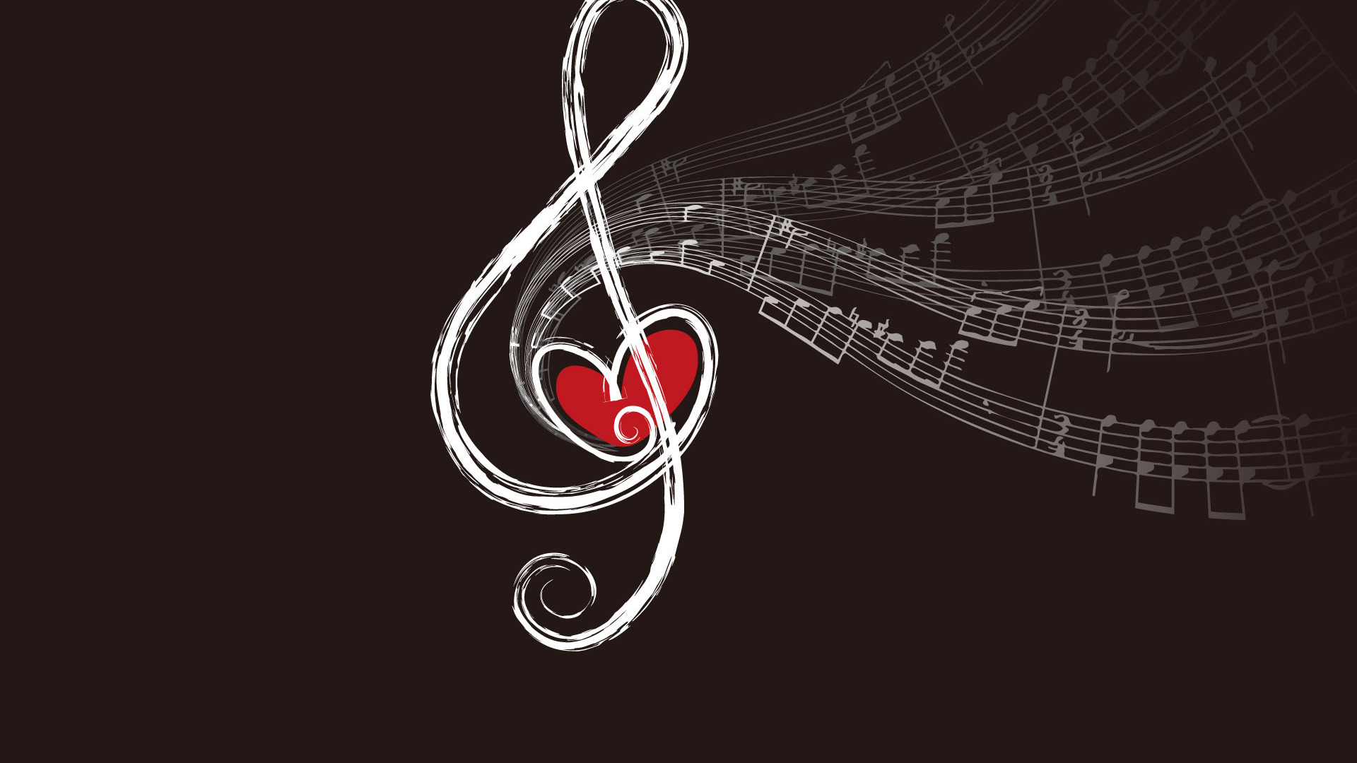 Love Theme Wallpaper - HD Wallpaper 