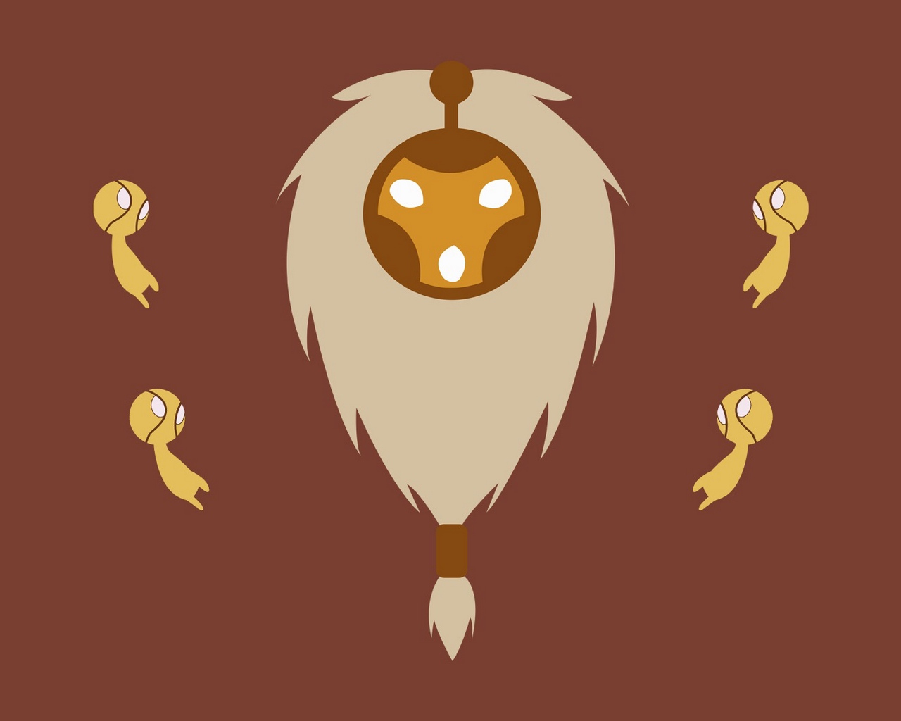 Wallpaper League Of Legends, Riot Games, Bard, Minimalism - League Of Legends Bard Symbol - HD Wallpaper 
