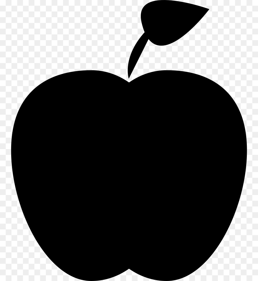 Apple Silhouette Clip Art - 蘋果 剪影 - HD Wallpaper 