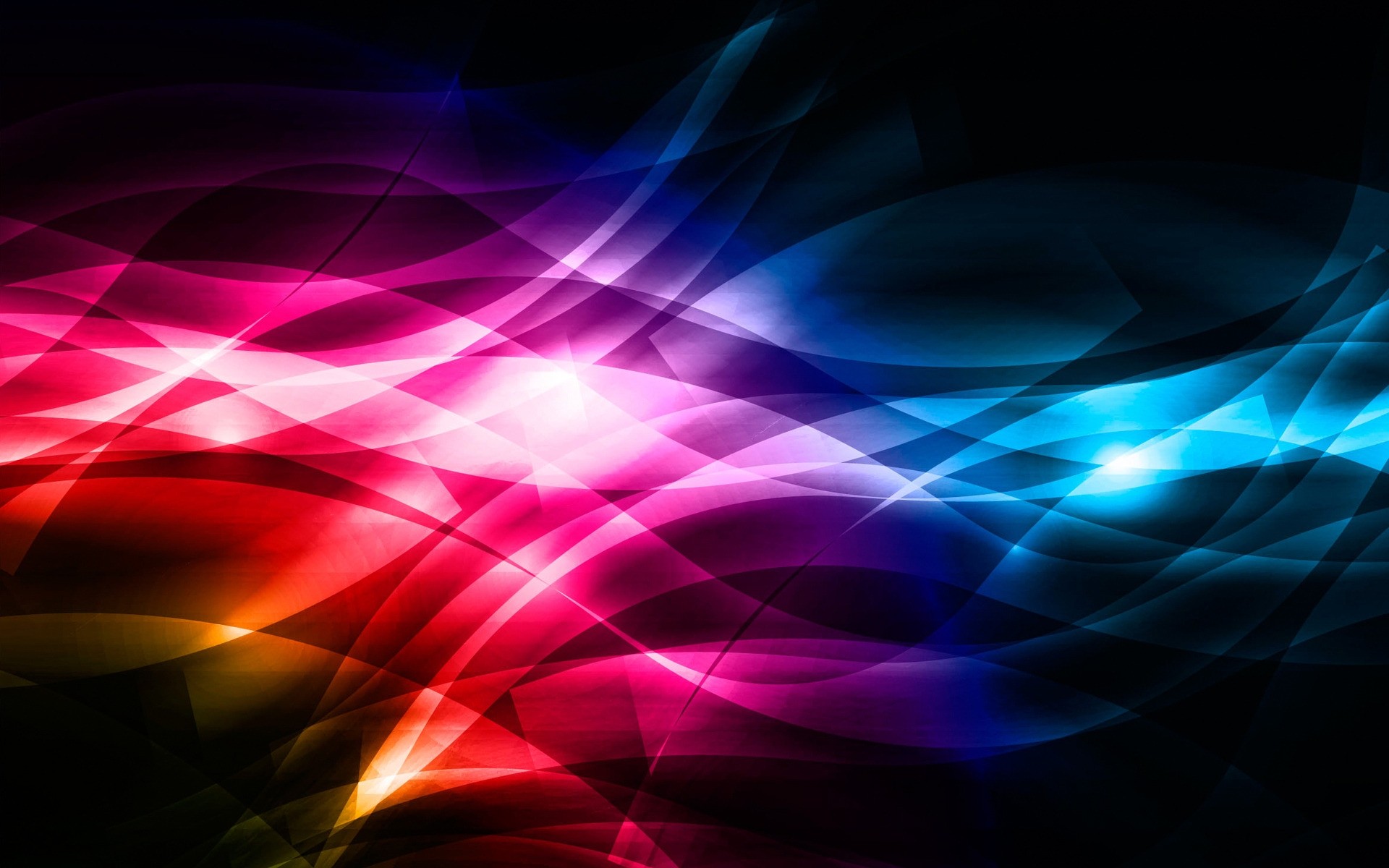 Abstract Design Dynamic Wallpaper Bright Fractal Graphic - Cool Colorful Background Hd - HD Wallpaper 
