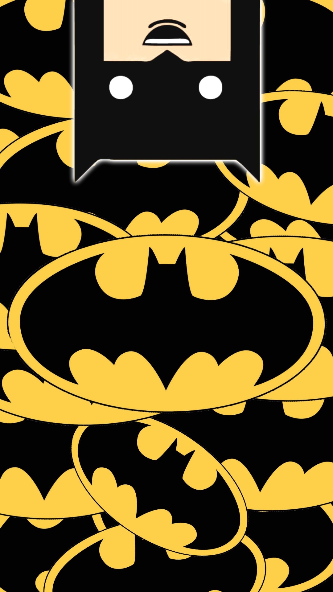 Batman Logo Wallpaper For Android - Logo Batman Six Flags - HD Wallpaper 