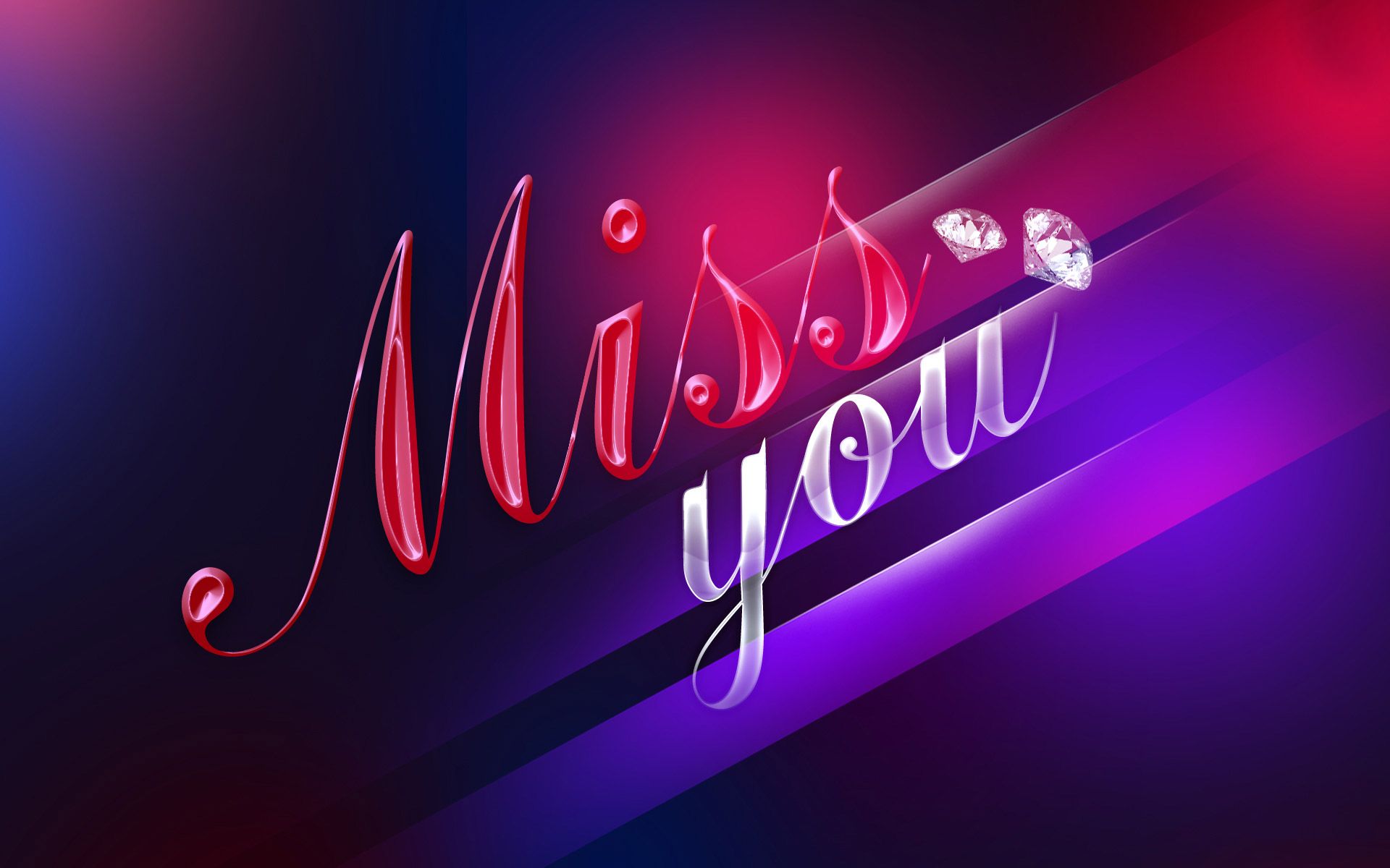 Miss You Wallpaper For Desktop - HD Wallpaper 