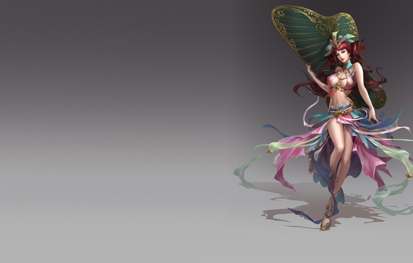 Photo Wallpaper Girl, The Game, Anime, Art, Bard - Bard Anime - HD Wallpaper 