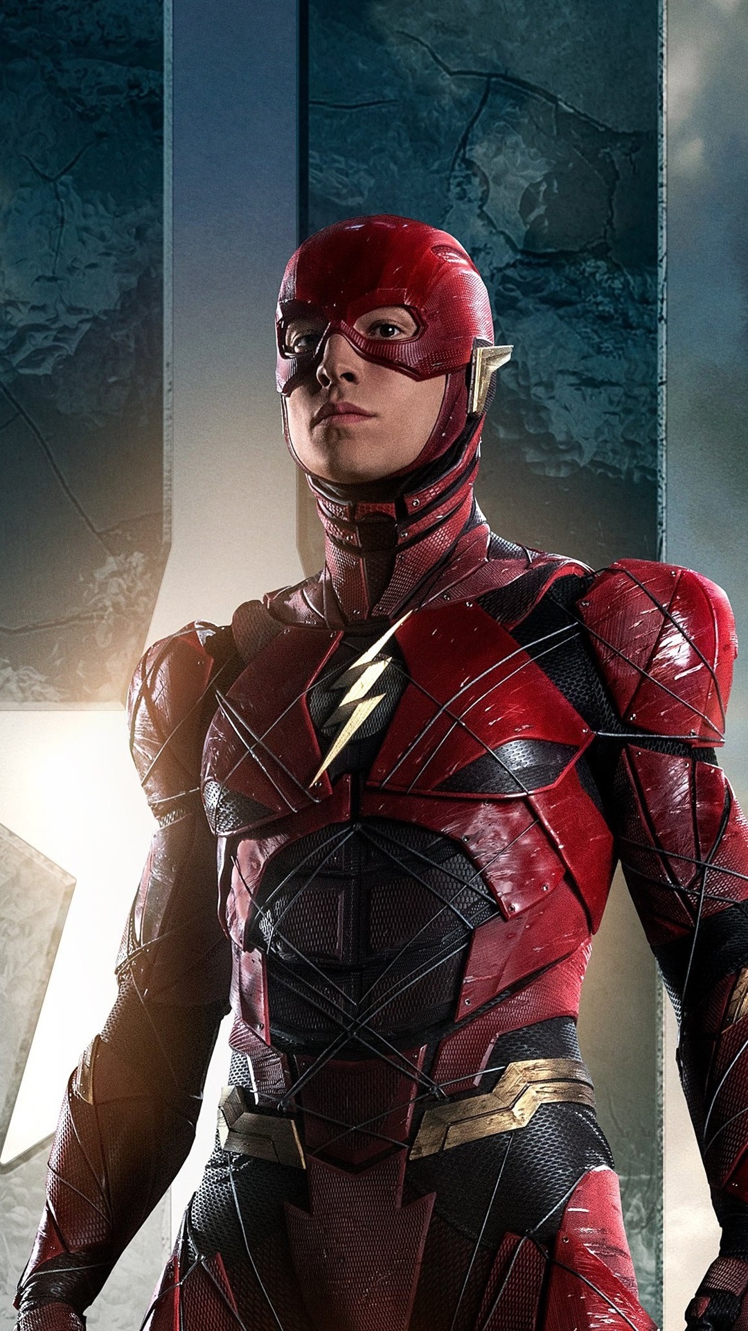 Iphone Wallpaper The Flash, Justice League - Flash Outfit Justice League - HD Wallpaper 