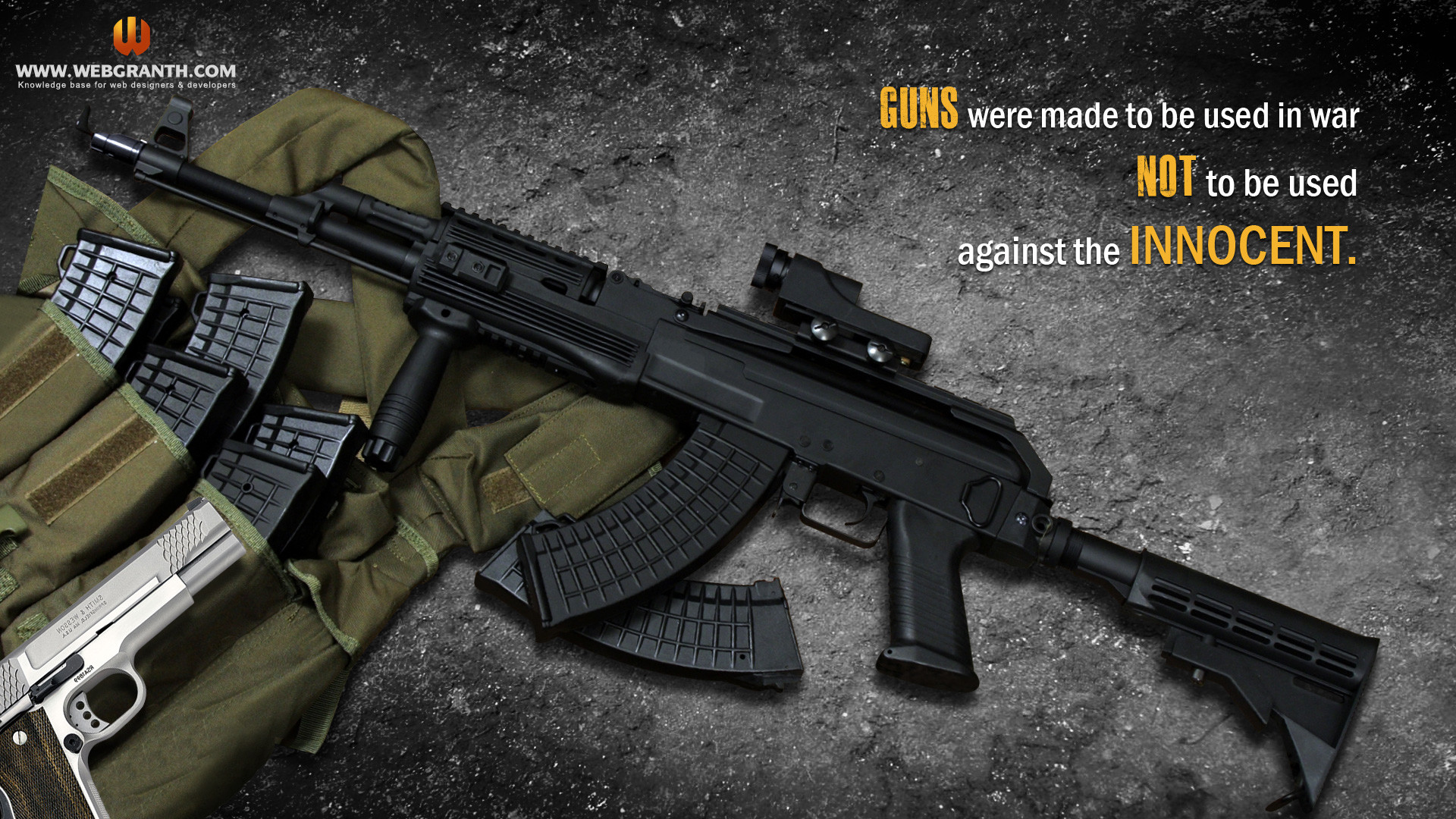Best Guns & Weapons Wallpapers - Top Guns - HD Wallpaper 