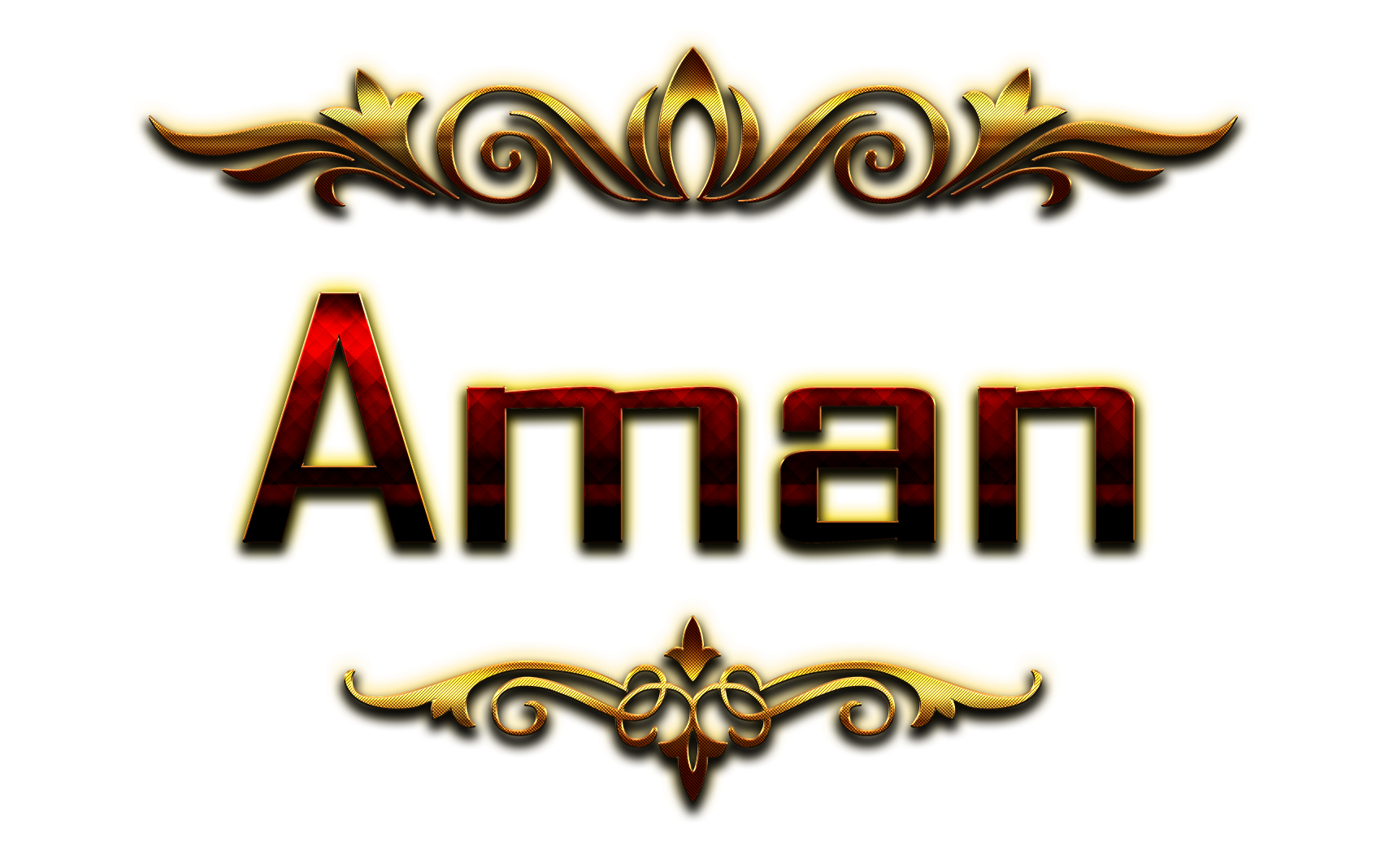 Aman Decorative Name Png - HD Wallpaper 