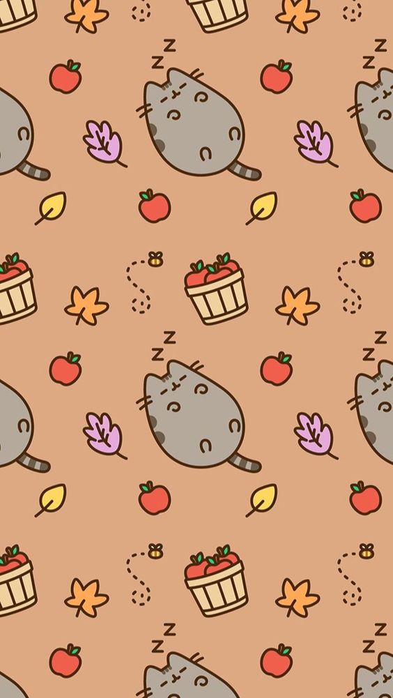 Kawaii Fall Background - HD Wallpaper 