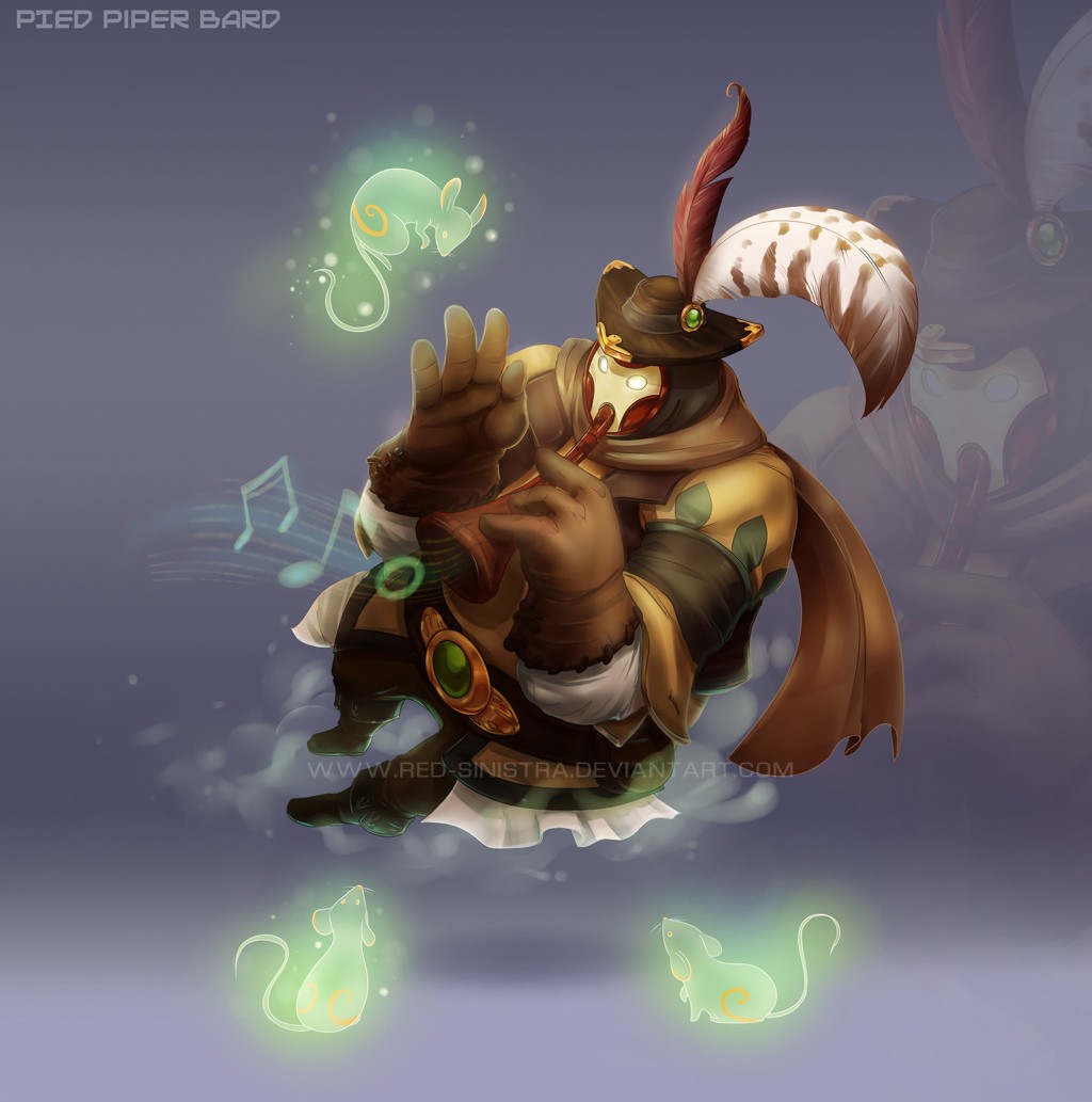 League Of Legends Pied Piper - HD Wallpaper 