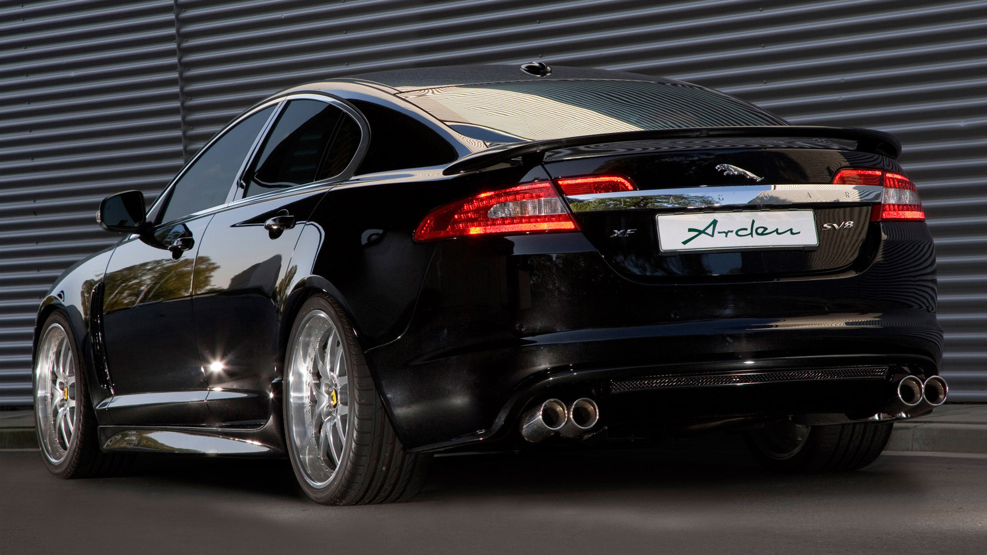 Jaguar Xf Arden Rear Spoiler - HD Wallpaper 