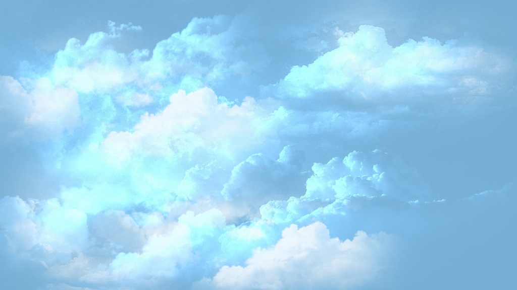Soft Blue Wallpaper Tumblr - Clouds Backgrounds - HD Wallpaper 