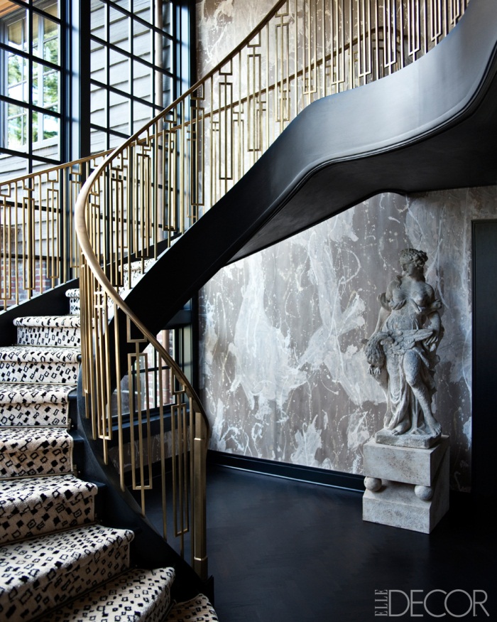 Modern Art Deco Staircase - HD Wallpaper 