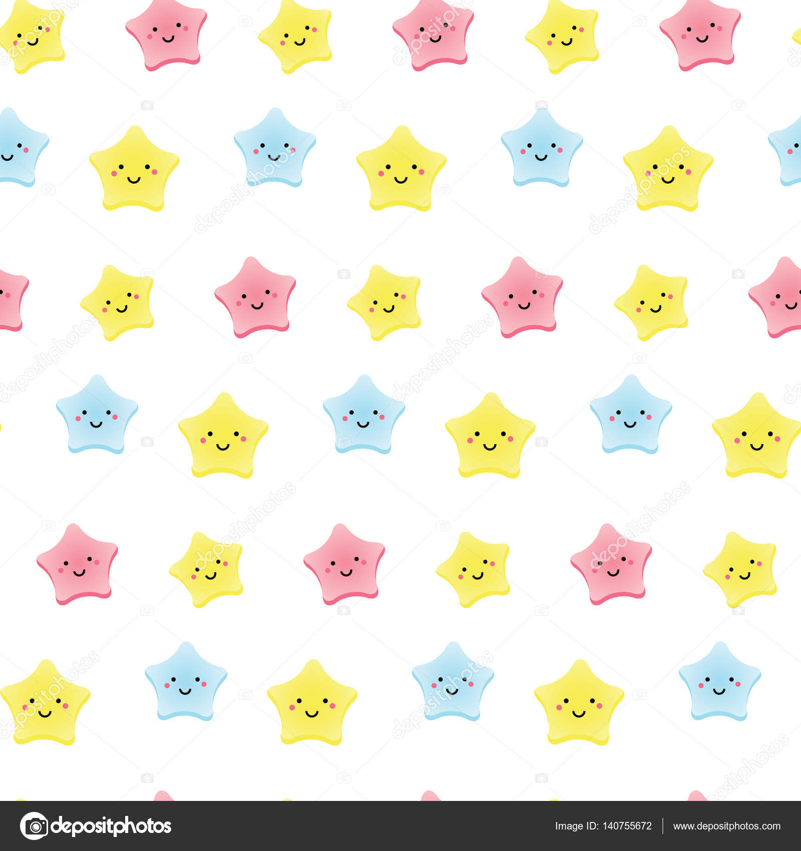 Background Kawaii Star - HD Wallpaper 