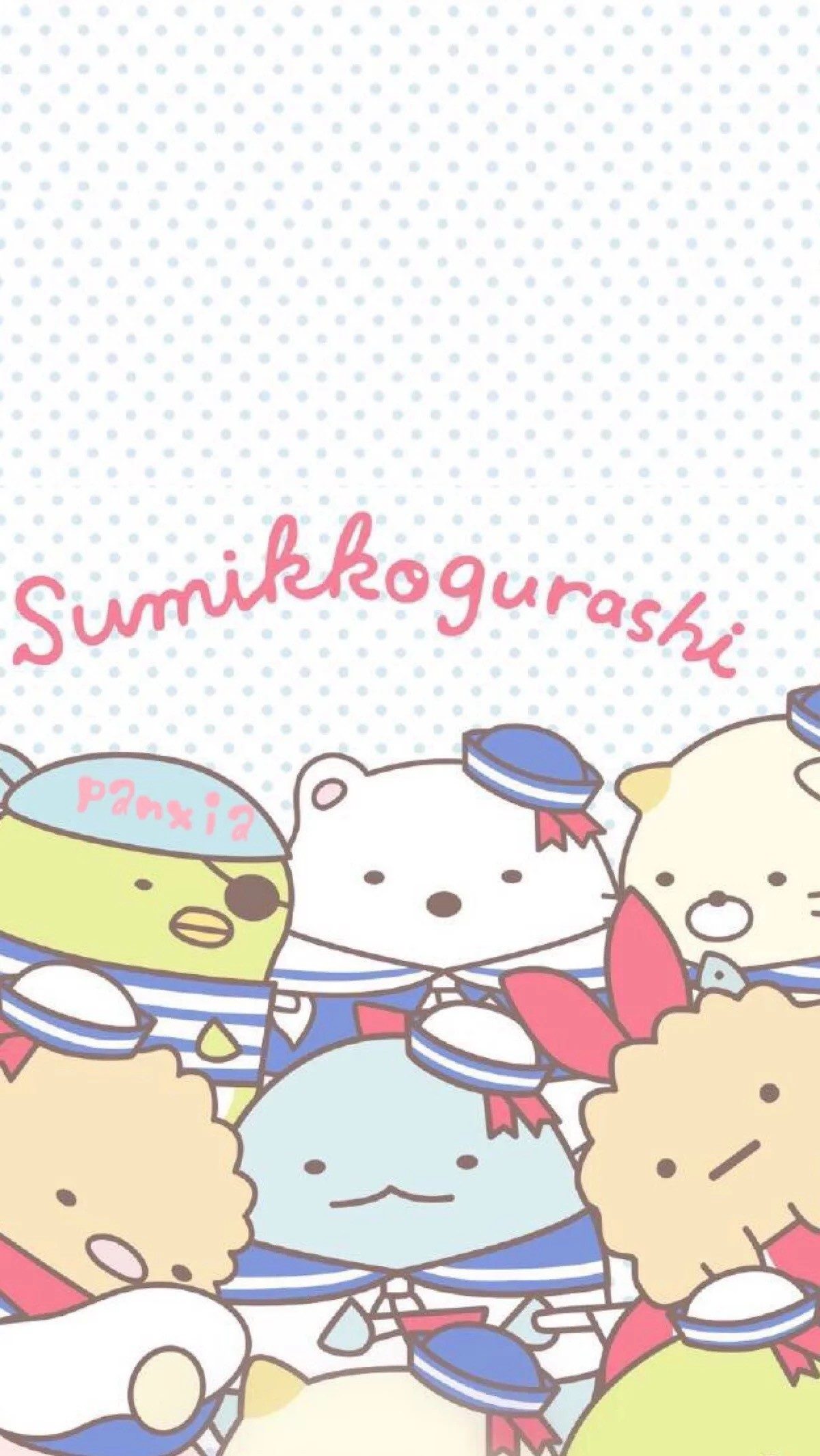 Sumikko Gurashi Sailors Phone Wallpaper - Sumikko Gurashi - HD Wallpaper 
